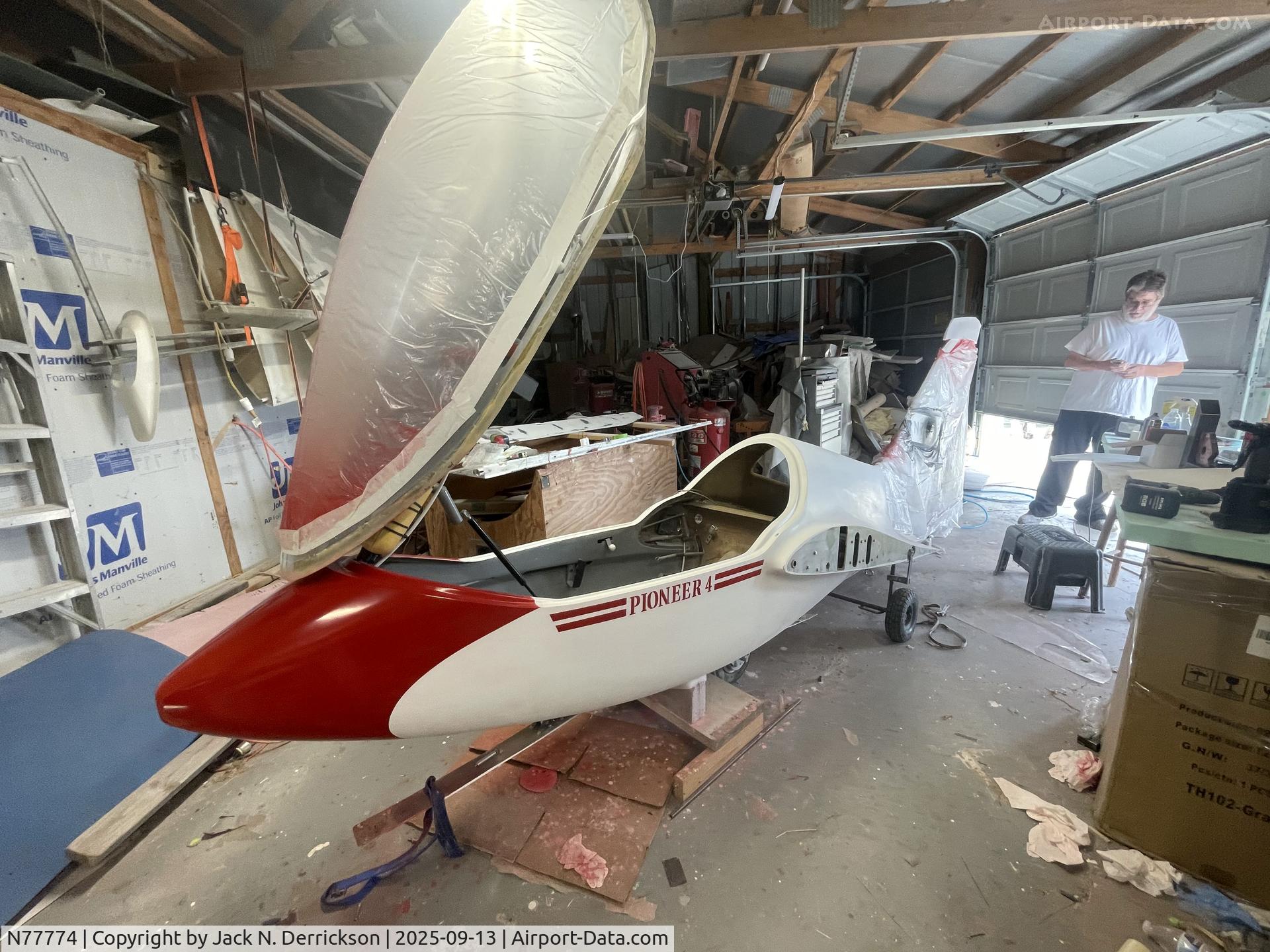 N77774, 2023 Matthew Kollman Pioneer 4 C/N 002, 1st Production Pioneer IV 15M Racing sailplane N77774, 2023 Matthew Kollman Pioneer 4 C/N 002, 1st Production Pioneer IV 15M Racing sailplane