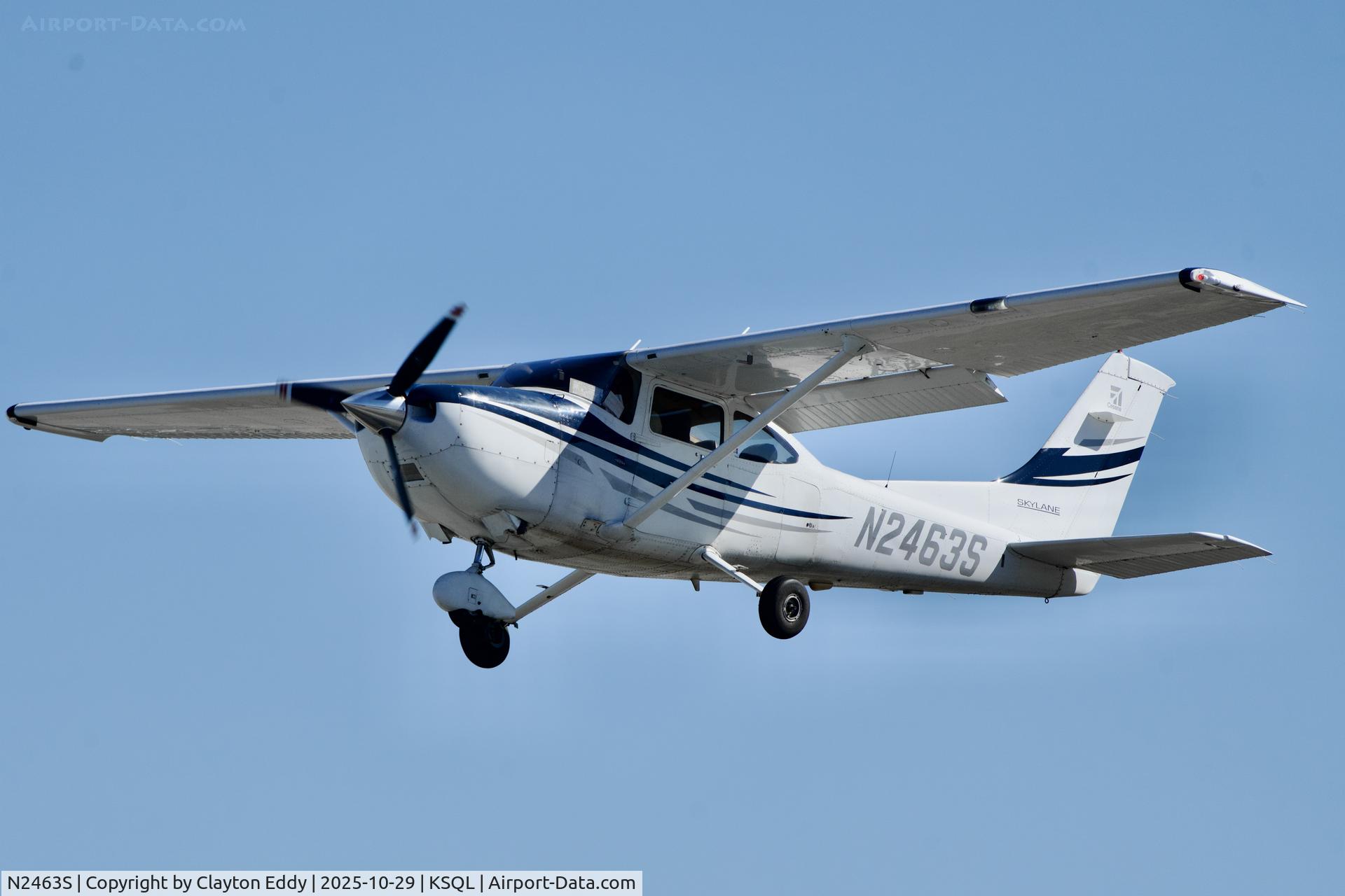 N2463S, 2005 Cessna 182T Skylane C/N 18281738, San Carlos Airport in California 2025