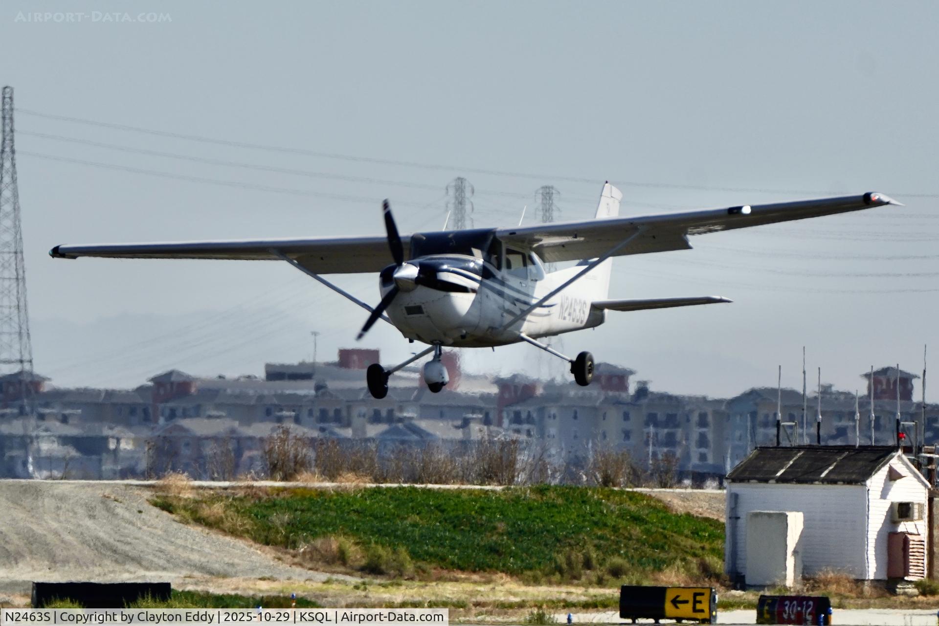 N2463S, 2005 Cessna 182T Skylane C/N 18281738, San Carlos Airport in California 2025