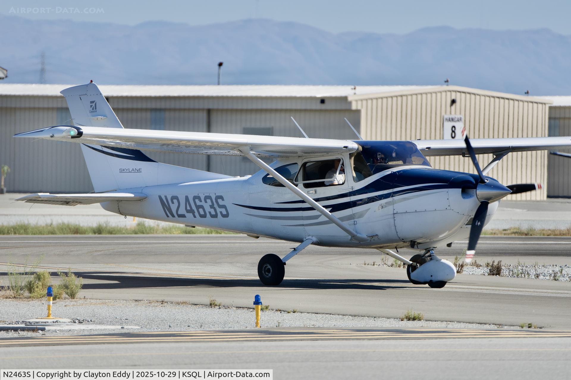 N2463S, 2005 Cessna 182T Skylane C/N 18281738, San Carlos Airport in California 2025