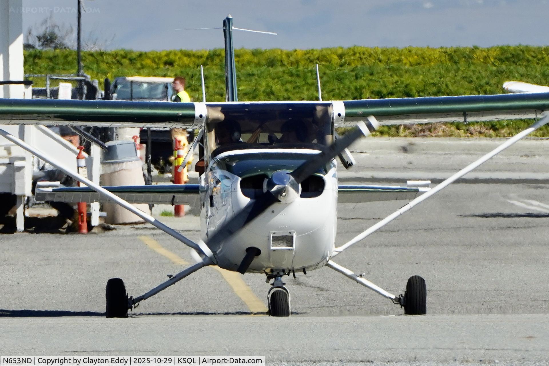 N653ND, 2014 Cessna 172S Skyhawk C/N 172S11469, San Carlos airport in California 2025