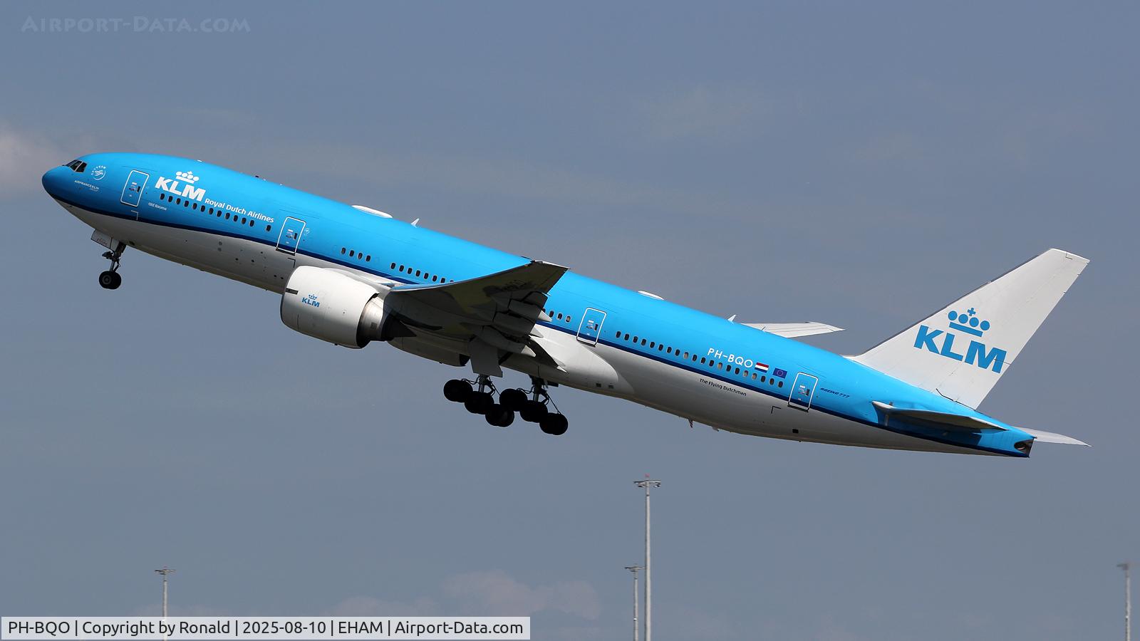 PH-BQO, 2007 Boeing 777-206/ER C/N 35295, at spl