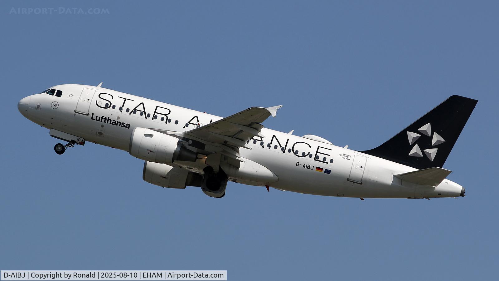 D-AIBJ, 2012 Airbus A319-112 C/N 5293, at spl