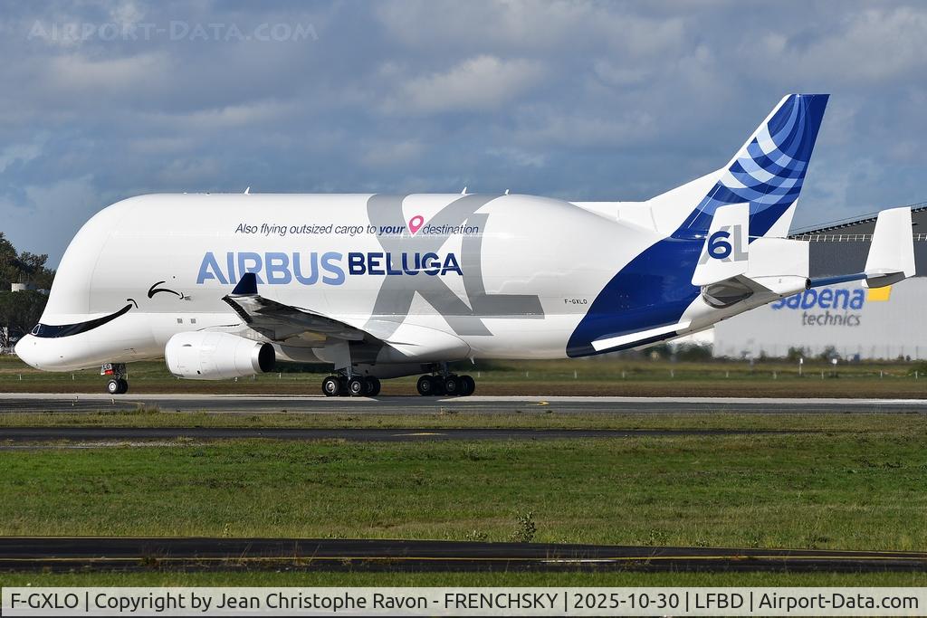 F-GXLO, 2023 Airbus A330-743L Beluga XL C/N 2041, Bordeaux (BOD)	Toulouse (TLS)	(BGA191R)