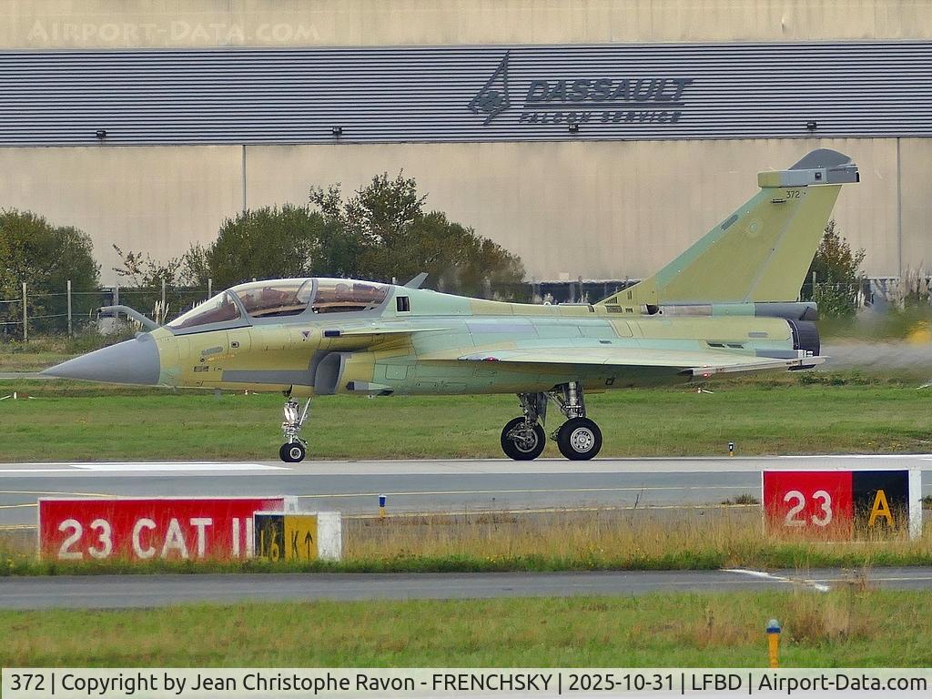 372, 2025 DASSAULT AVIATION RAFALE B C/N 372, test flight