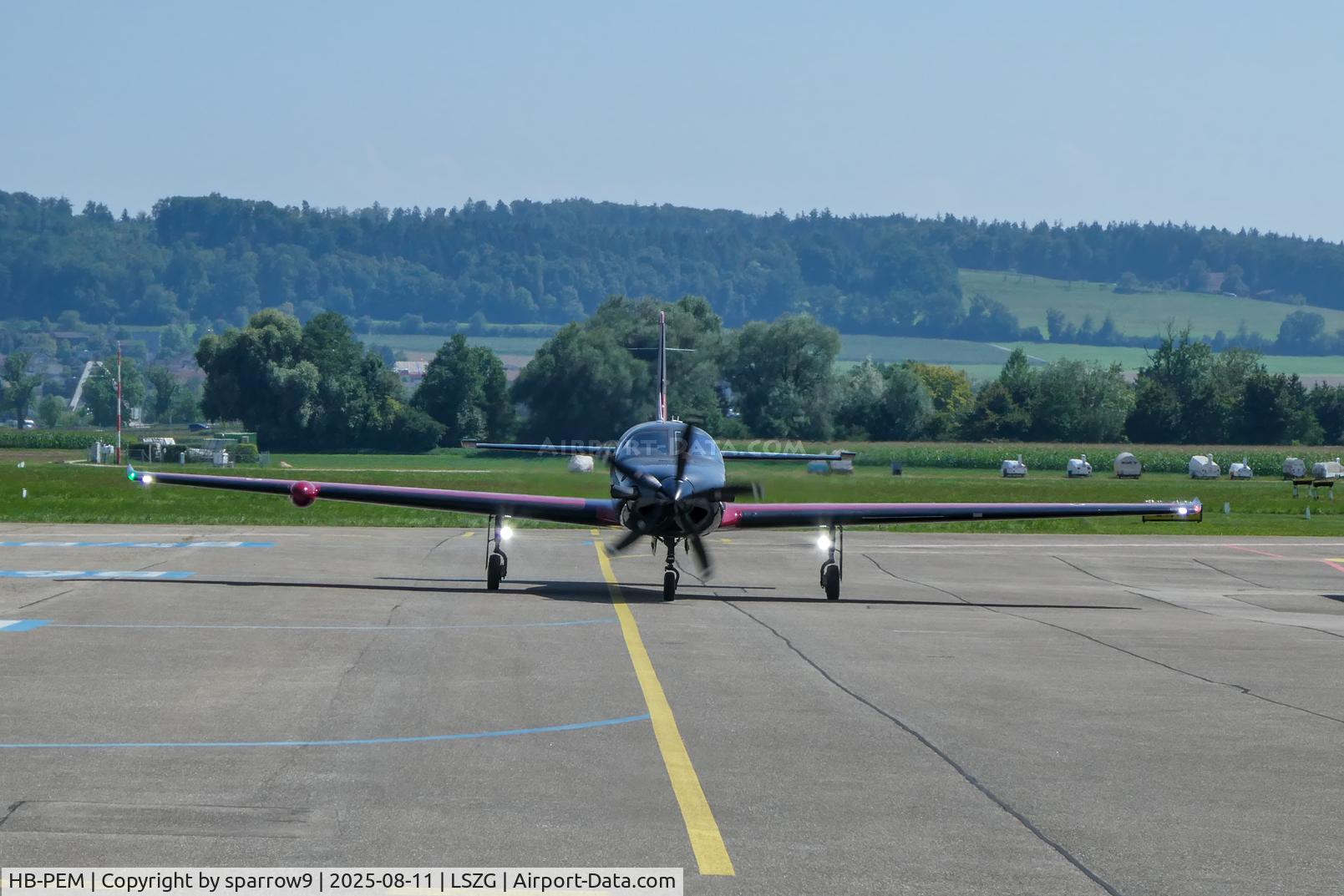 HB-PEM, 2023 Piper PA-46-M600 C/N 4698262, At Grenchen