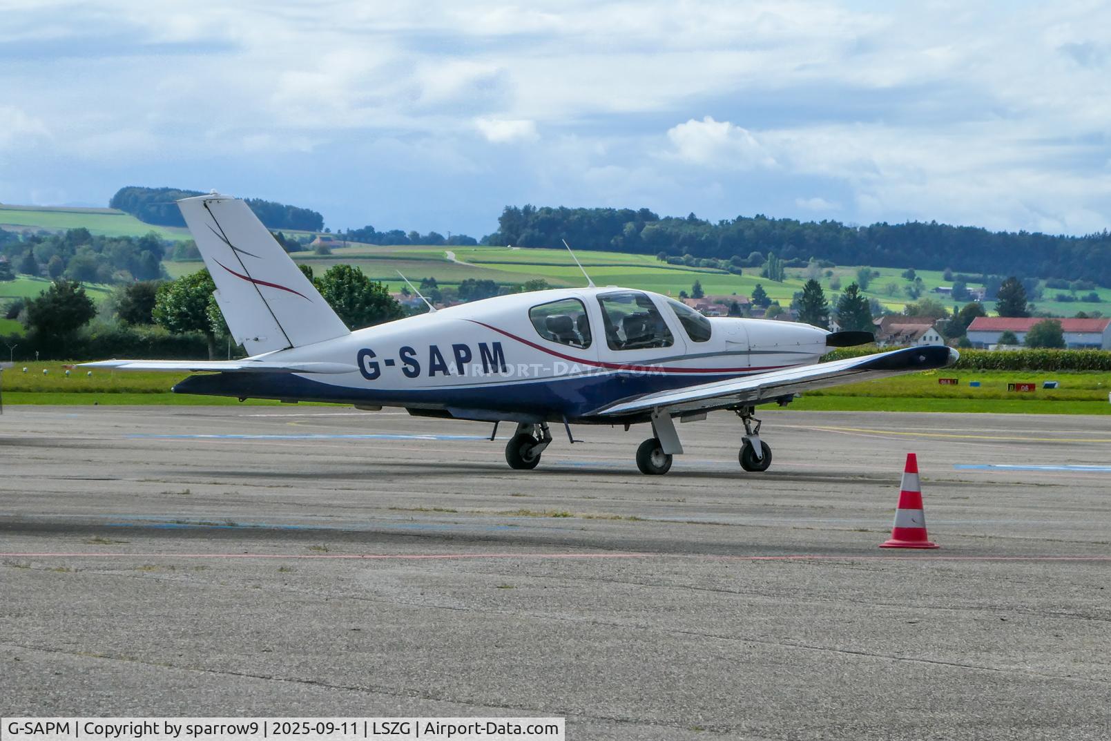 G-SAPM, 1990 Socata TB-20 Trinidad C/N 1009, A guest at Grenchen