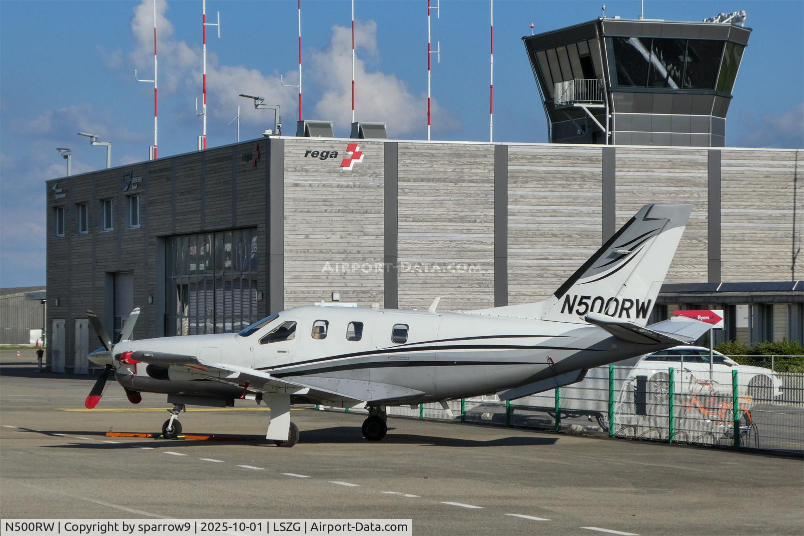 N500RW, 2011 Socata TBM-700 C/N 578, At Grenchen