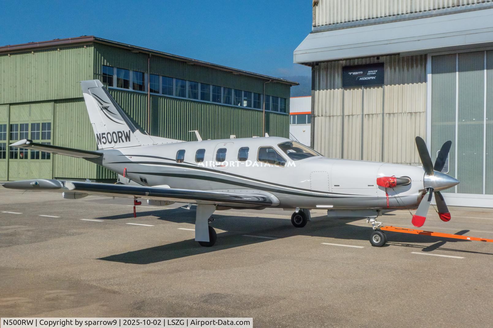 N500RW, 2011 Socata TBM-700 C/N 578, At Grenchen
