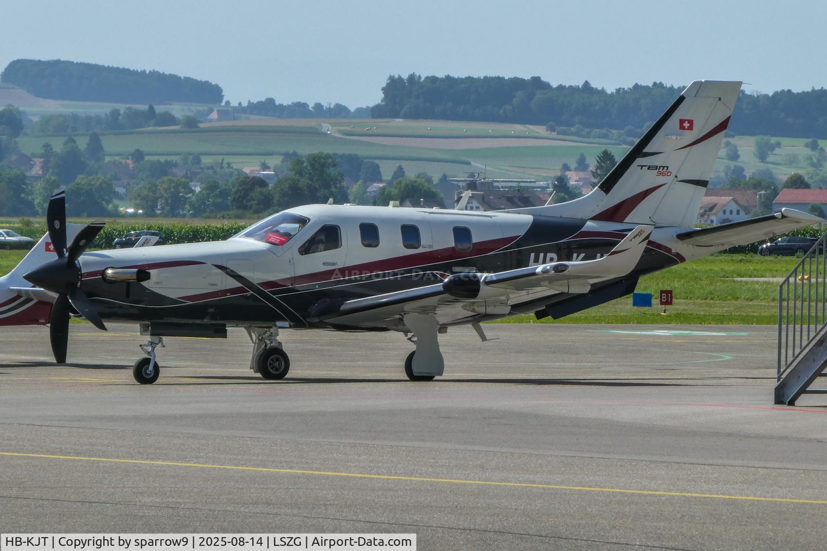 HB-KJT, 2022 Daher (Socata) TBM-700N (960) C/N 1446, At Grenchen