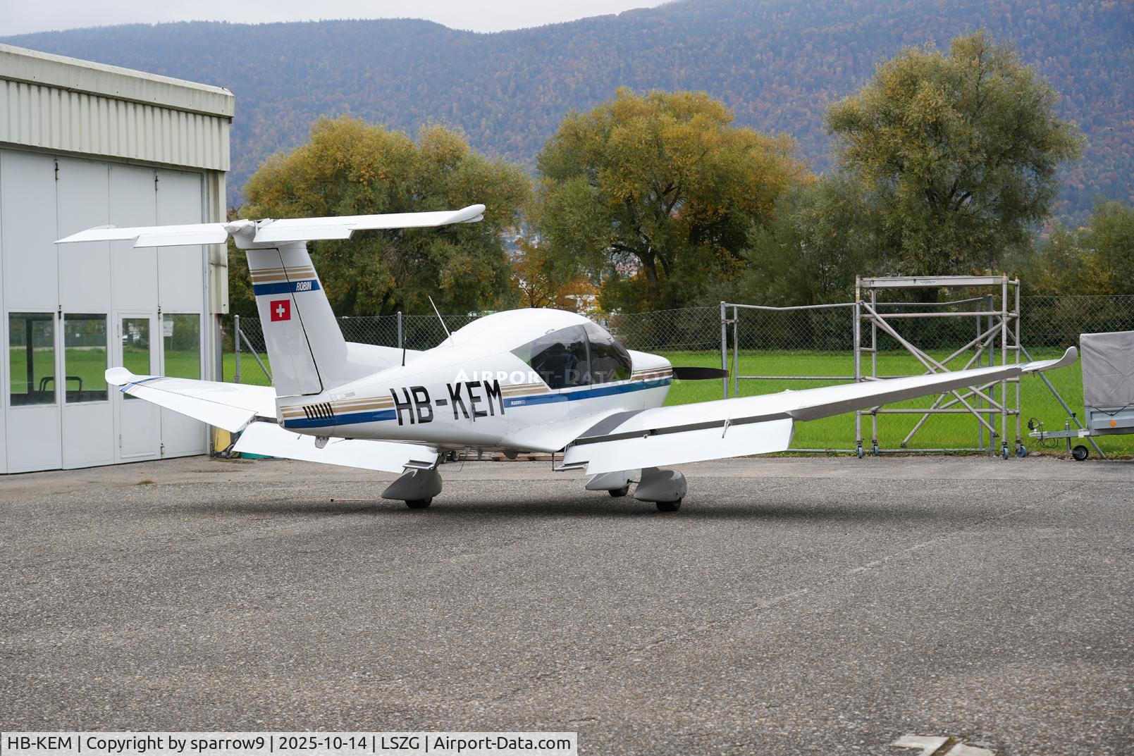 HB-KEM, 1991 Robin R-3000-160 C/N 148, At Grenchen