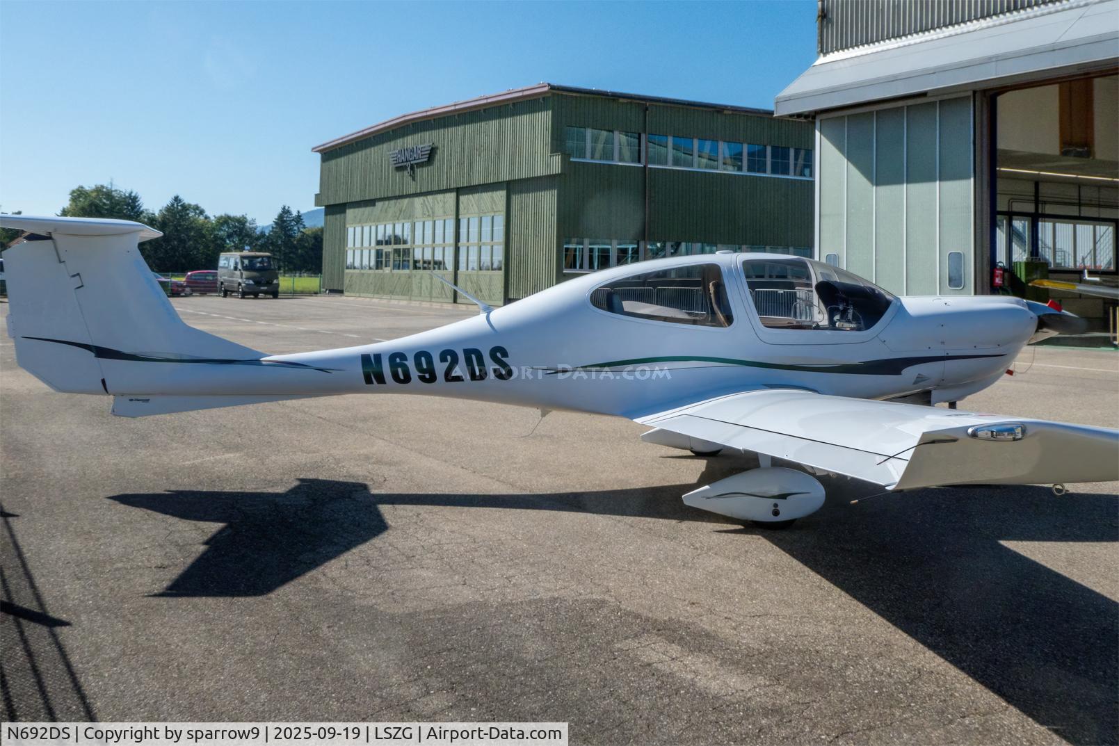 N692DS, 2006 Diamond DA-40 Diamond Star C/N 40.692, At Grenchen