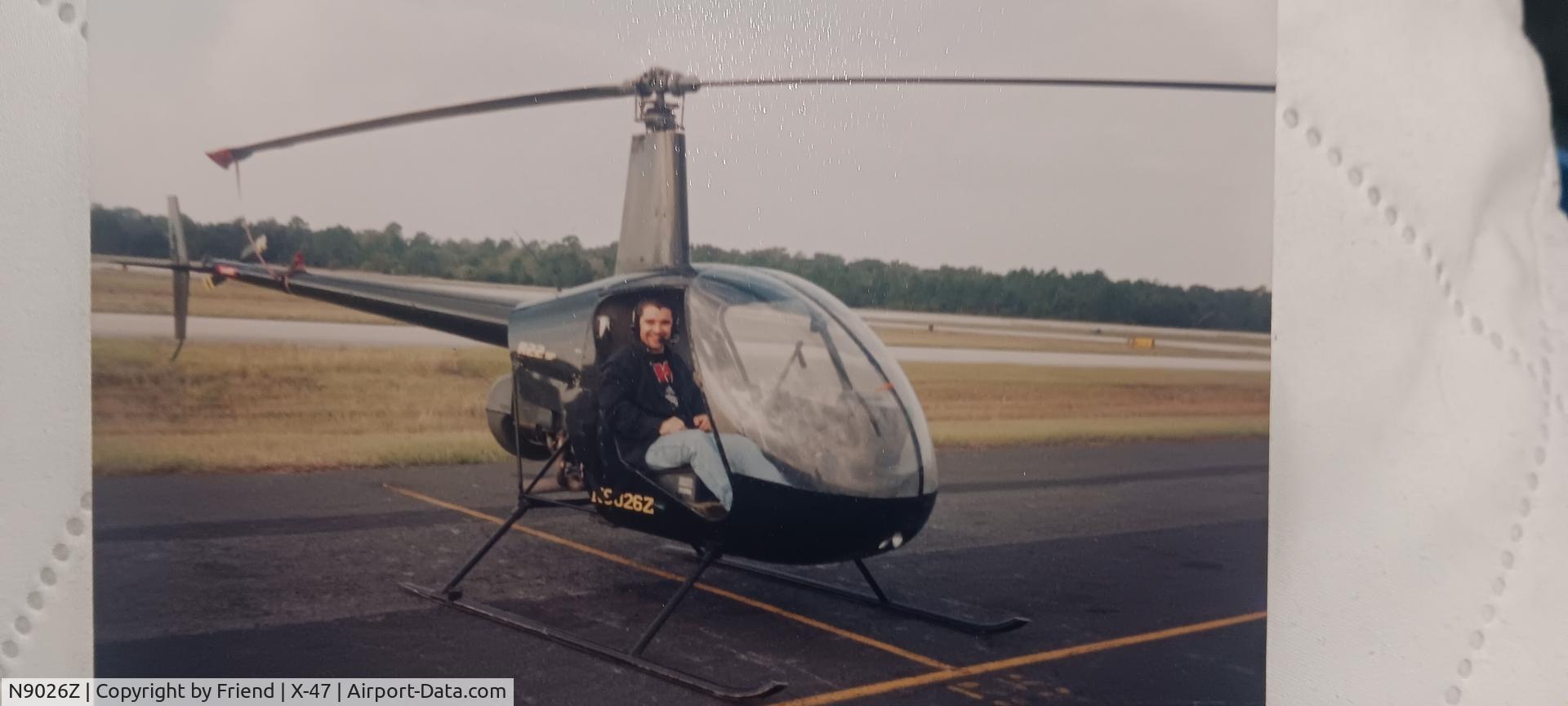N9026Z, 1980 Robinson R22 C/N 0043, Trained and received private rating in the late 90s in the old girl. Was on its last legs then in Flagler Beach. Beware of large discounts on pay up front flight schools...lol.had to be the oldest flying HP at time I wold imagine.
