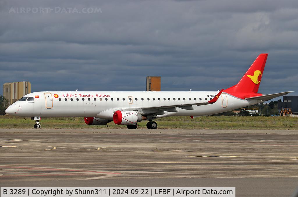 B-3289, 2018 Embraer E-195 C/N 749, Stored...