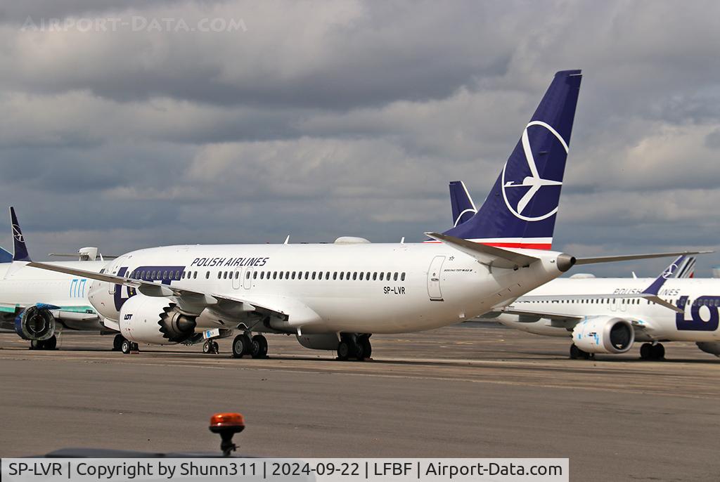 SP-LVR, Boeing 737-8 MAX C/N 62533, Stored before delivery...