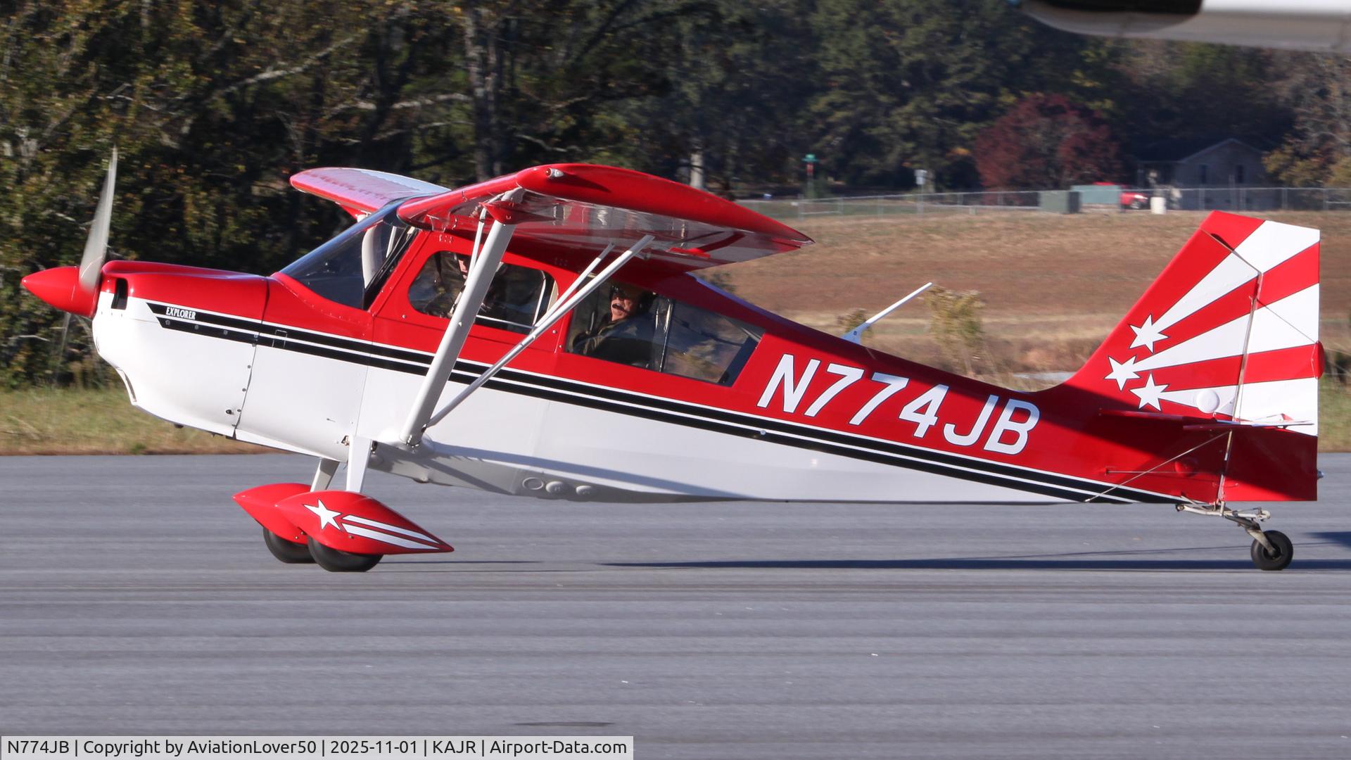 N774JB, 2004 American Champion 7GCBC C/N 1365-2004, 7GCBC Explorer
