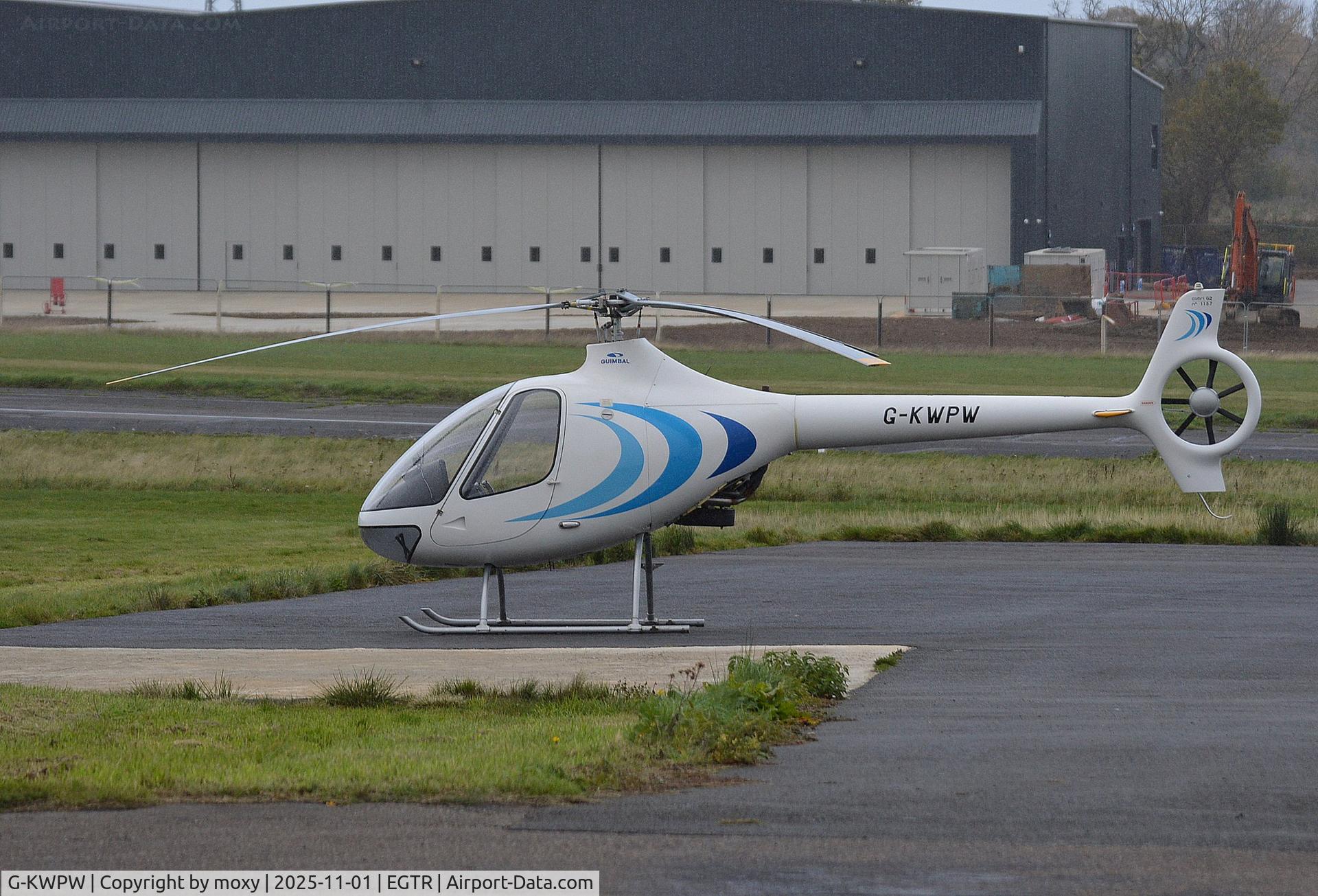 G-KWPW, 2016 Guimbal Cabri G2 C/N 1157, Guimbal Cabri G2 at Elstree.