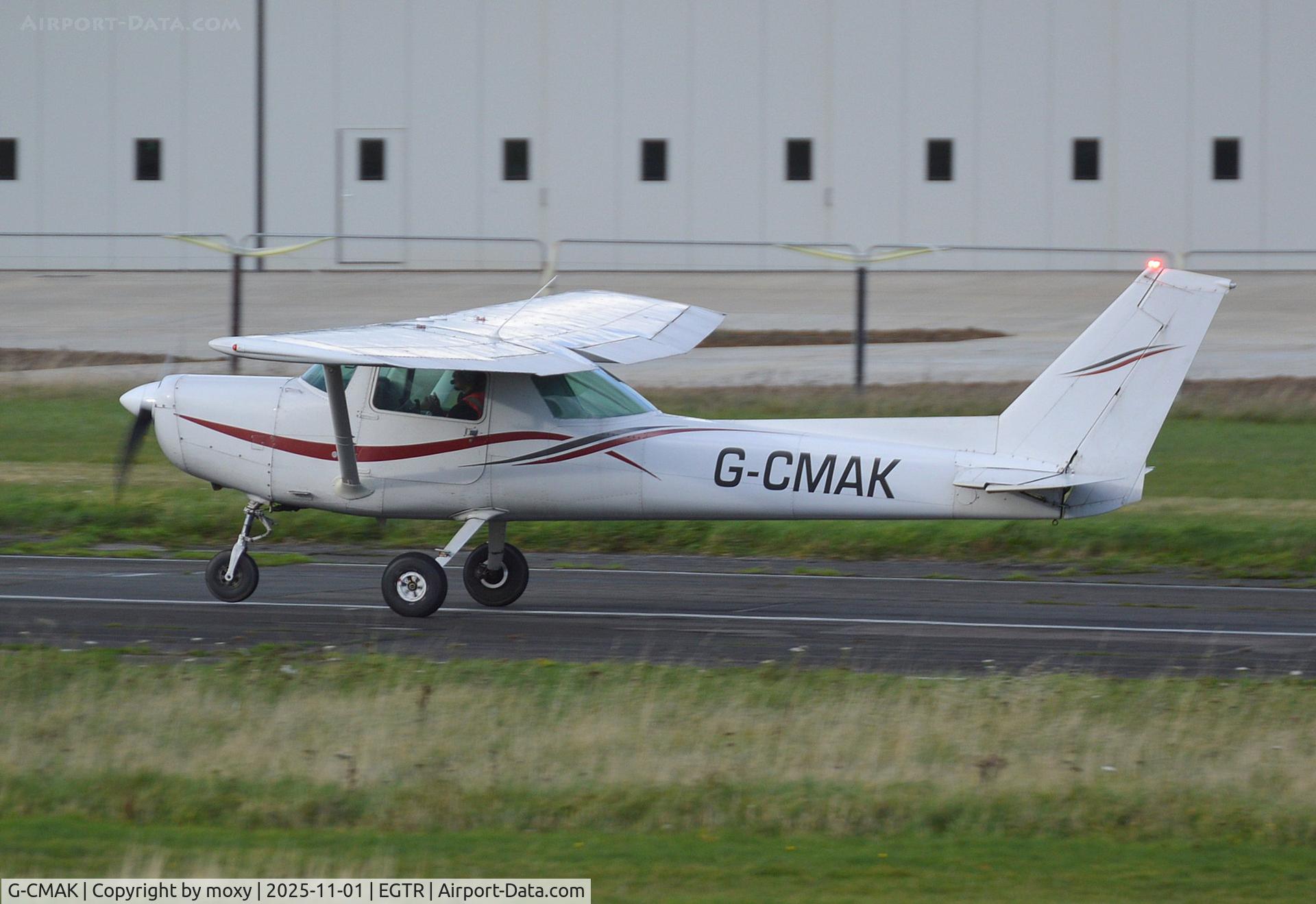 G-CMAK, 1983 Cessna 152 C/N 15285751, Cessna 152 at Elstree. Ex N94650