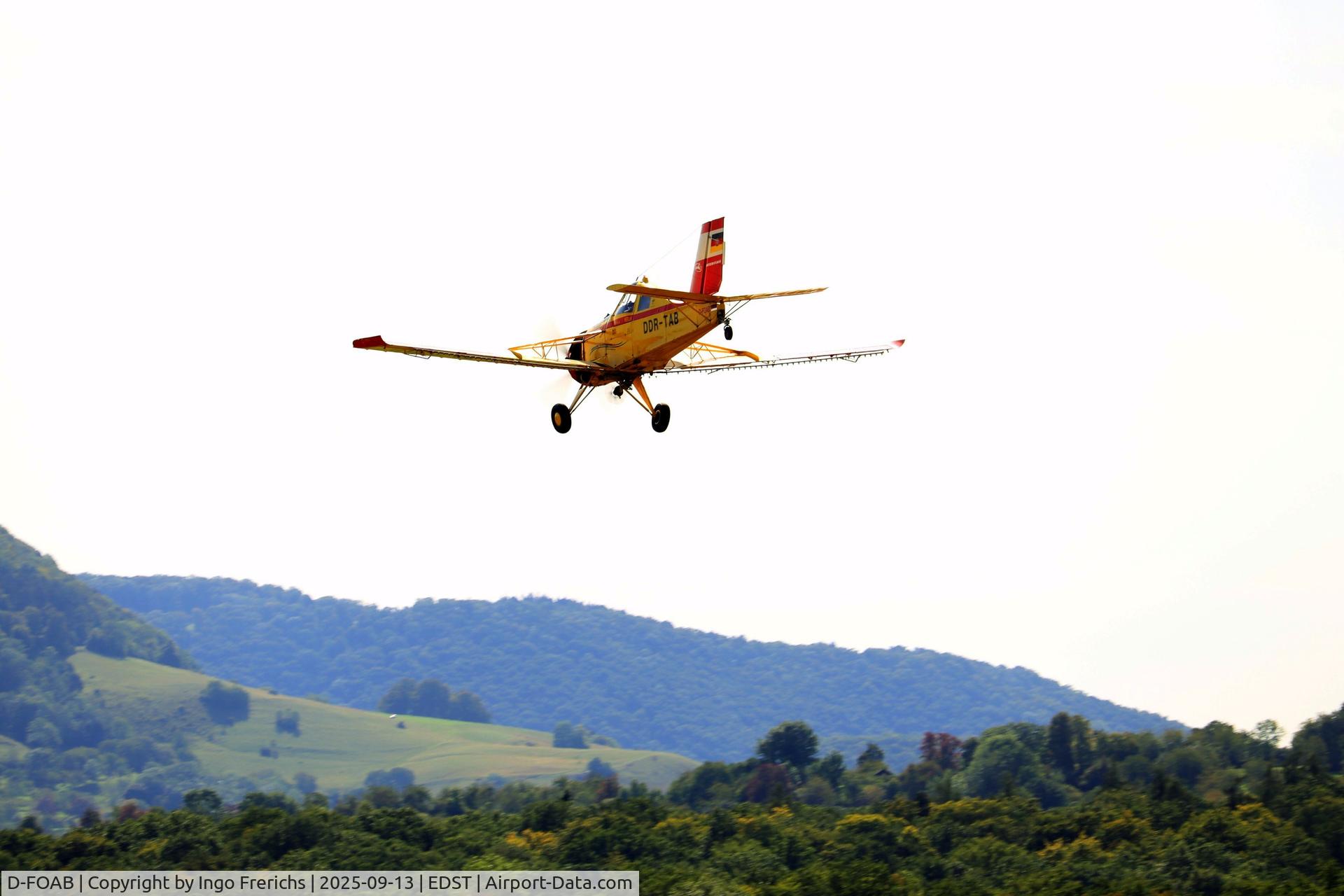 D-FOAB, 1978 PZL-Okecie PZL-106AR/2M Kruk C/N 48040, PZL Kruk at OTT 2025