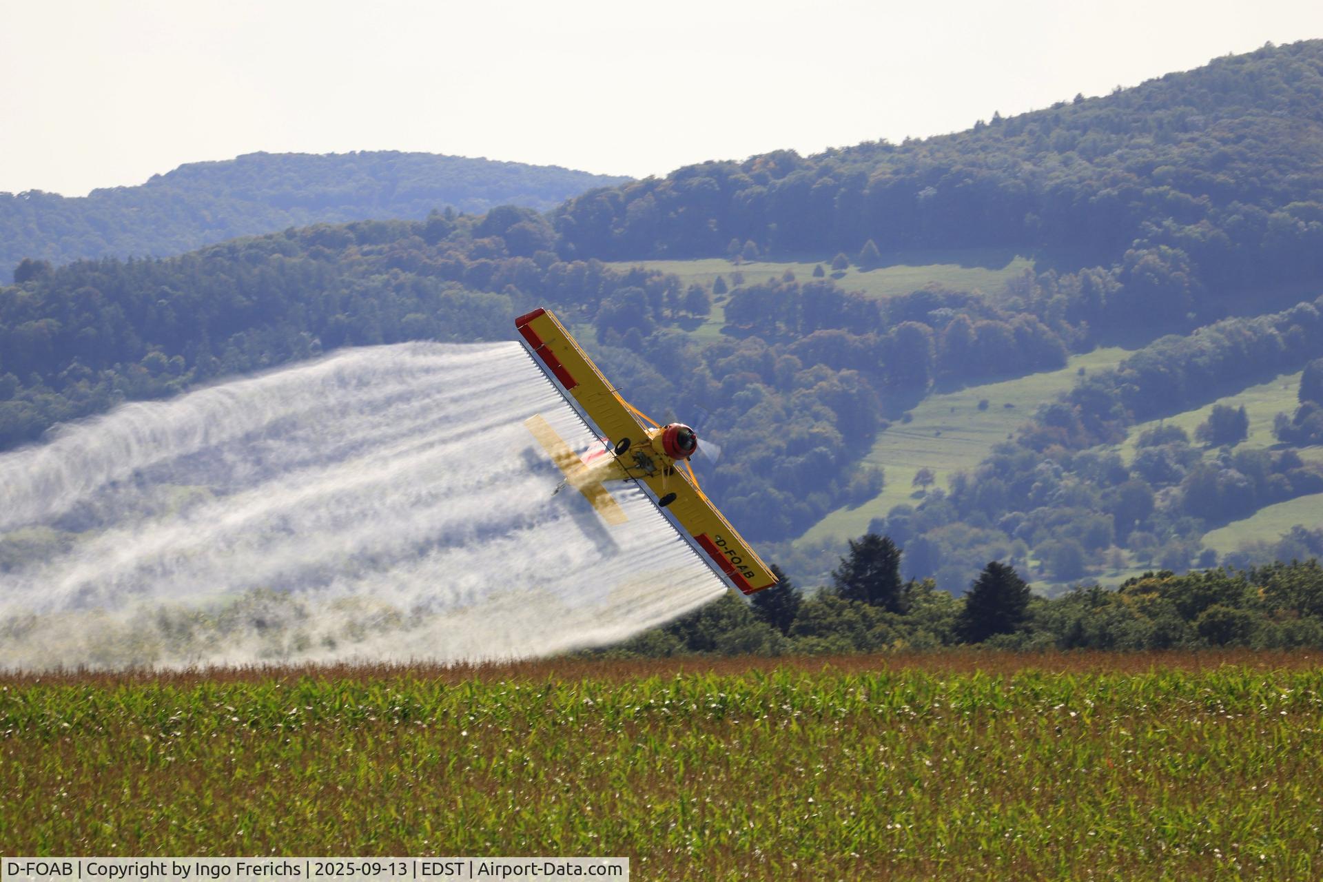 D-FOAB, 1978 PZL-Okecie PZL-106AR/2M Kruk C/N 48040, PZL Kruk D-FOAB during spraying display at OTT 2025