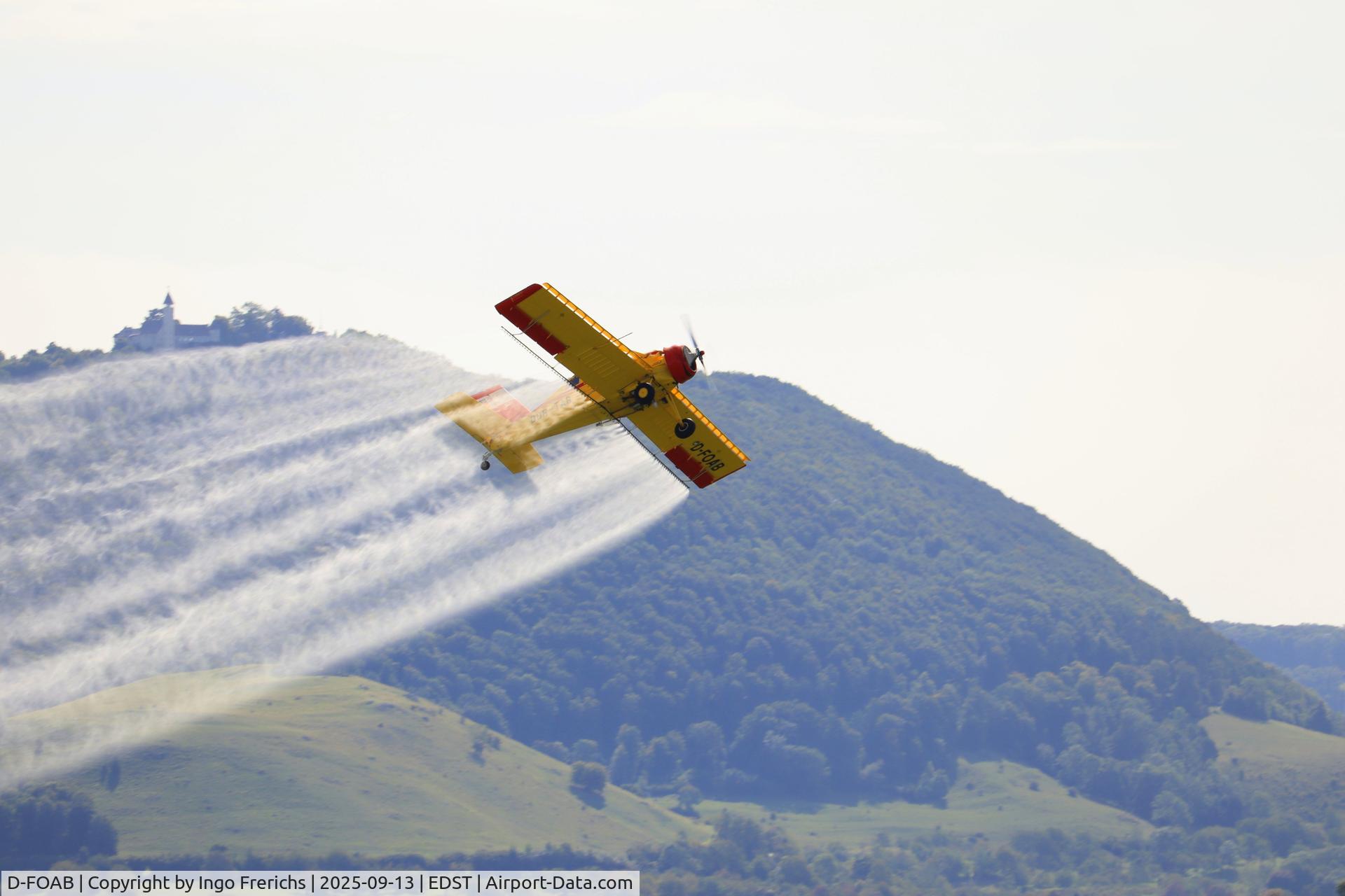 D-FOAB, 1978 PZL-Okecie PZL-106AR/2M Kruk C/N 48040, PZL Kruk D-FOAB during spraying display at OTT 2025
