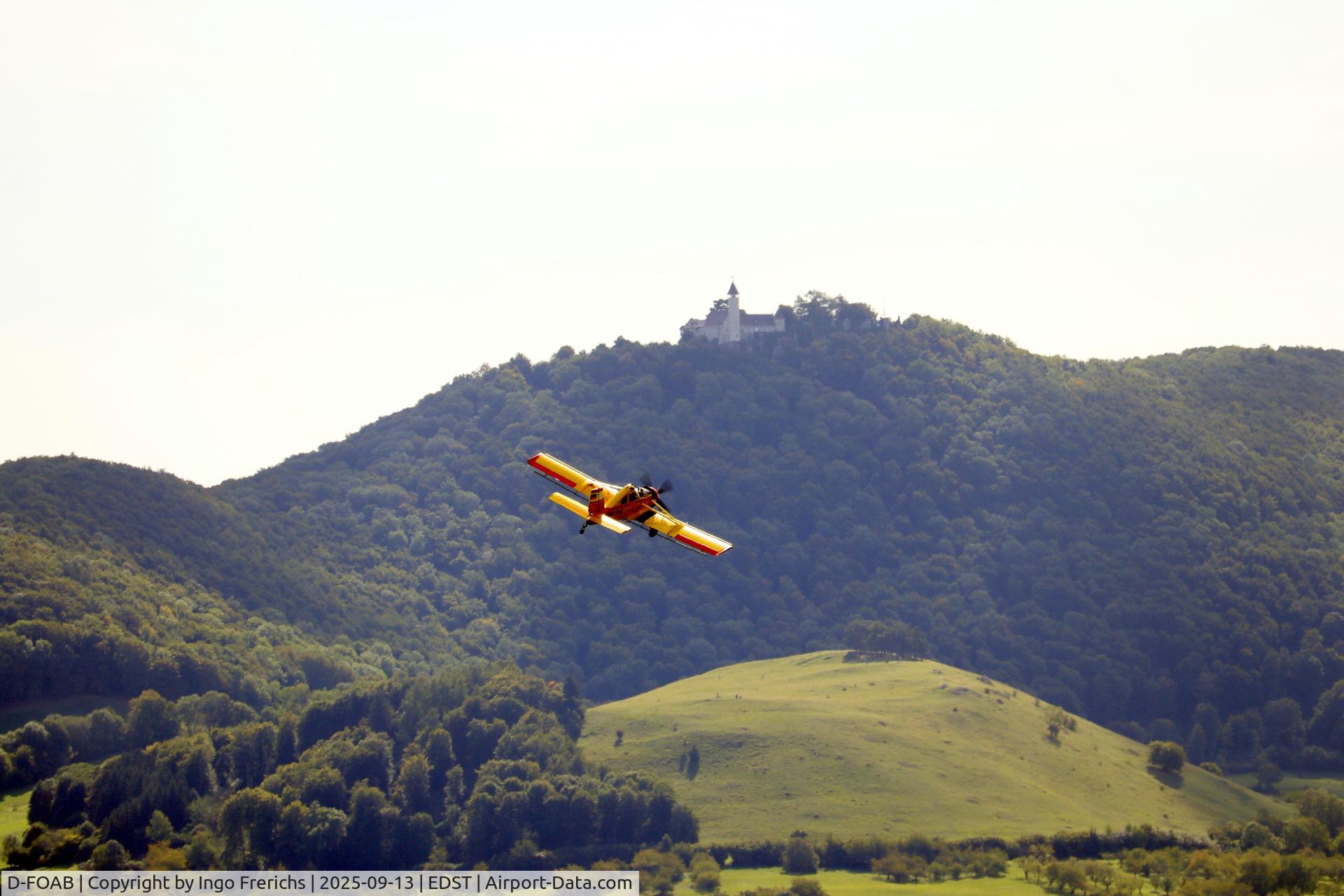 D-FOAB, 1978 PZL-Okecie PZL-106AR/2M Kruk C/N 48040, PZL Kruk D-FOAB in front of Burg Teck at OTT 2025