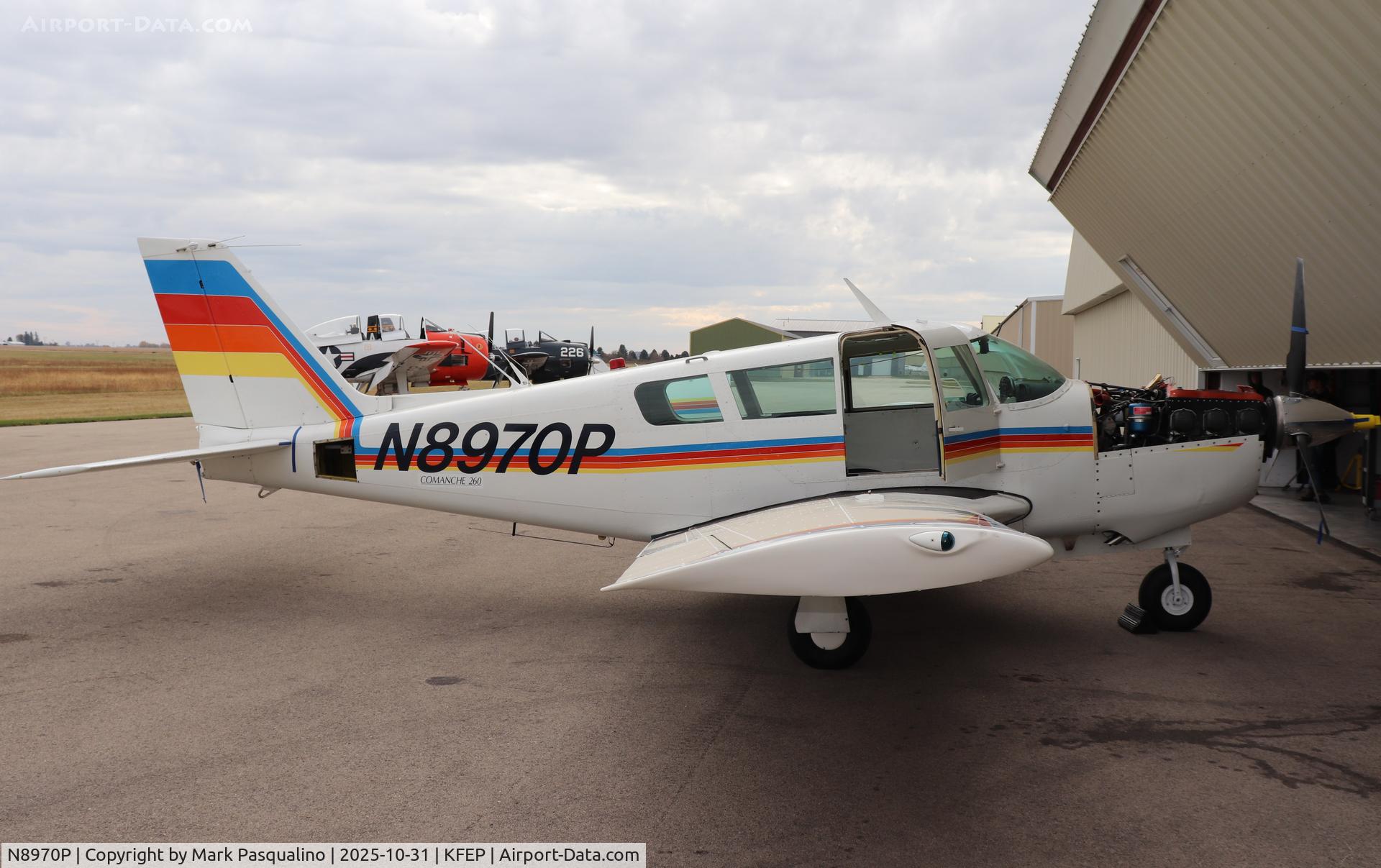 N8970P, 1966 Piper PA-24-260 C/N 24-4427, Piper PA-24-260