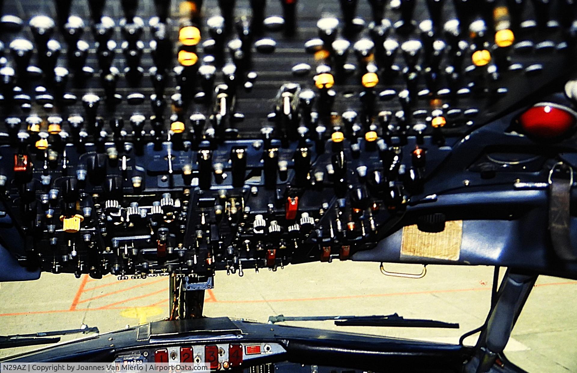 N29AZ, 1967 Boeing 707-323C C/N 19517, ex-slide