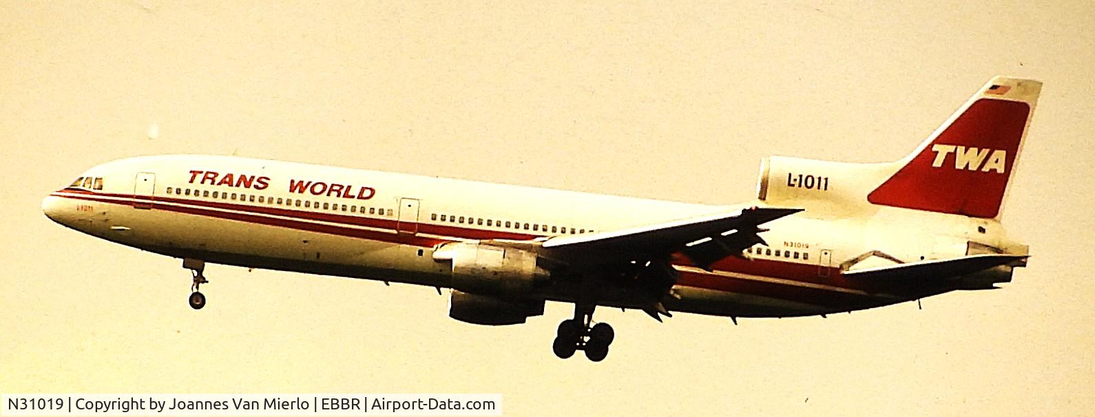 N31019, 1973 Lockheed L-1011-385-1 TriStar 50 C/N 193B-1066, ex-slide