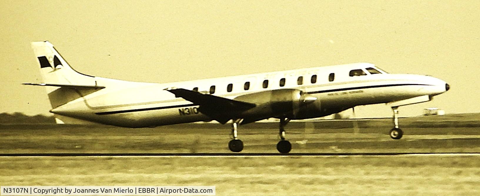 N3107N, 1982 Swearingen SA227 C/N 00000000, ex B+W slide