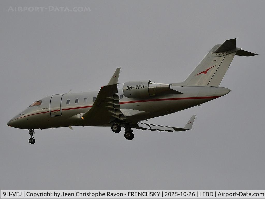 9H-VFJ, 2014 Bombardier Challenger 605 (CL-600-2B16) C/N 5987, VistaJet