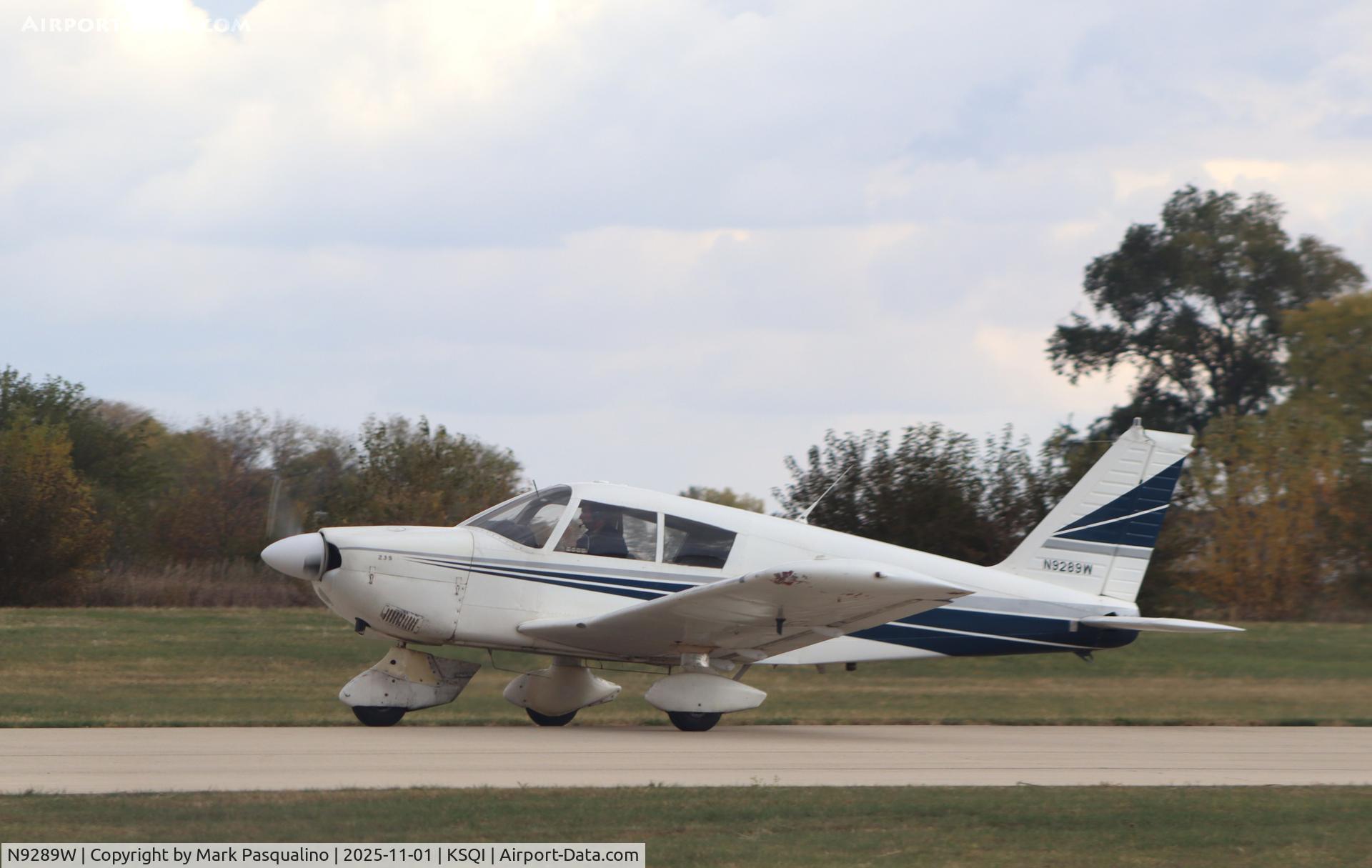 N9289W, 1967 Piper PA-28-235 C/N 28-10966, Piper PA-28-235