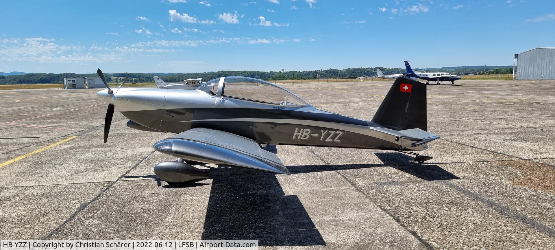 HB-YZZ, 2022 Vans RV-8 C/N 82861, HB-YZZ at the GAC of LFSB