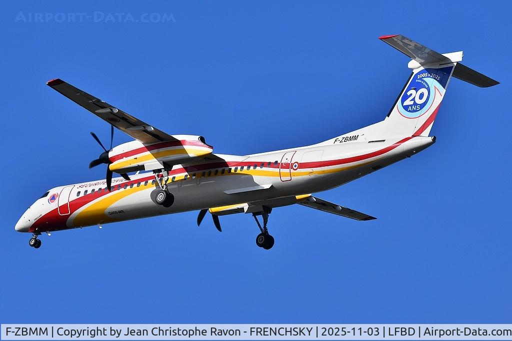 F-ZBMM, 2021 De Havilland DHC-8-402MR C/N 4633, MILAN  7F