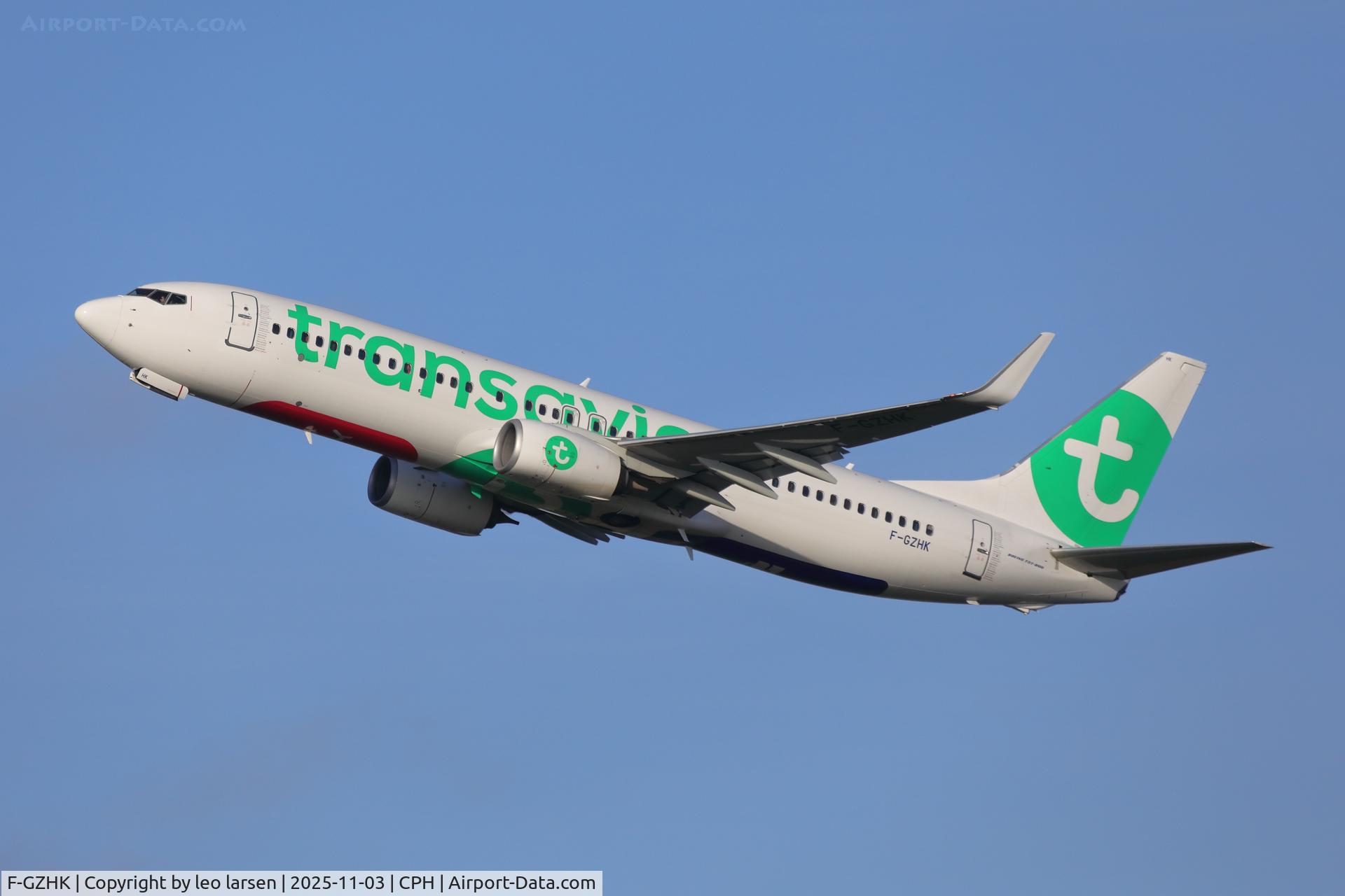 F-GZHK, 2014 Boeing 737-8K2 C/N 37790, Copenhagen 3.11.2025