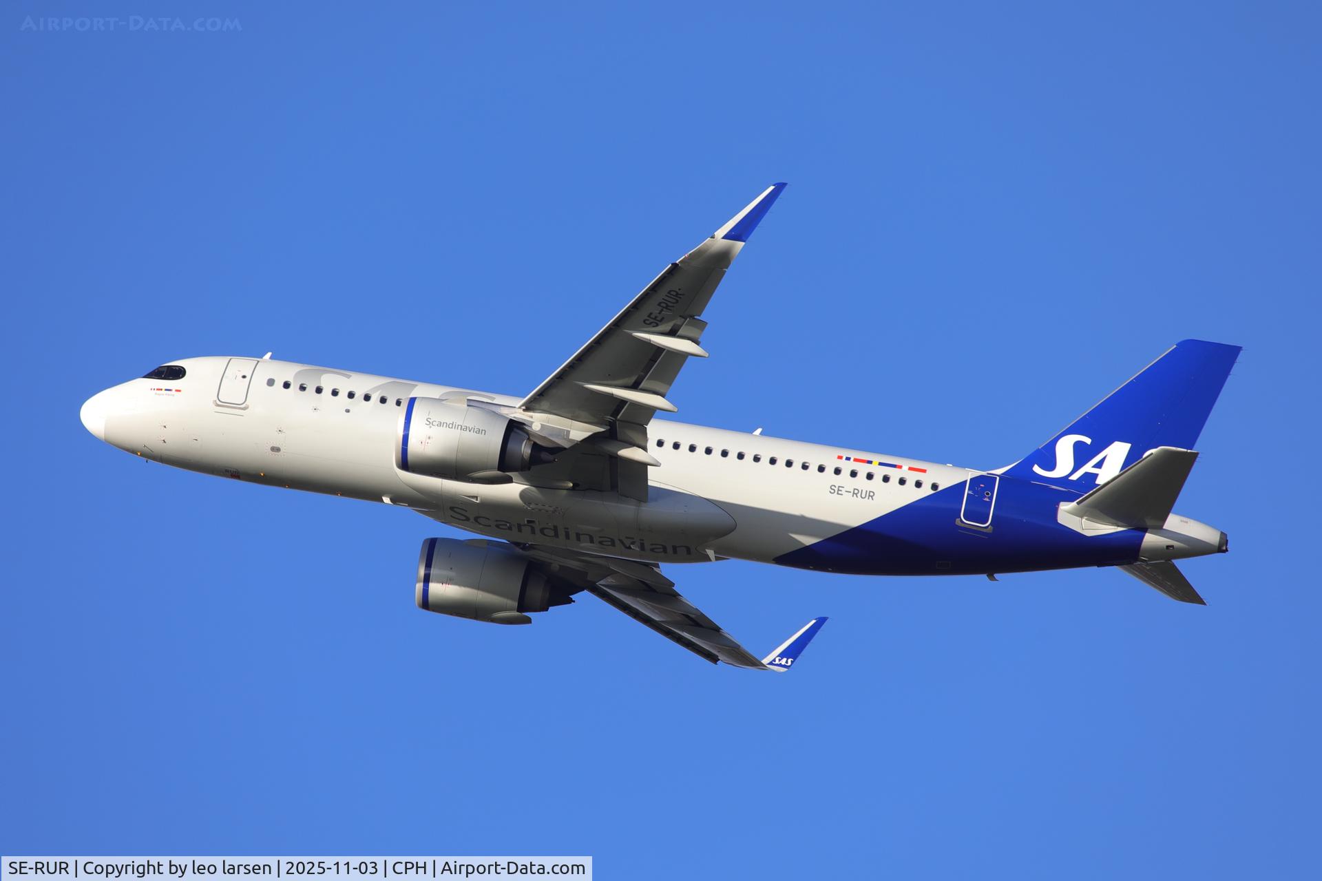 SE-RUR, 2024 Airbus A320-251N C/N 12087, Copenhagen 3.11.2025