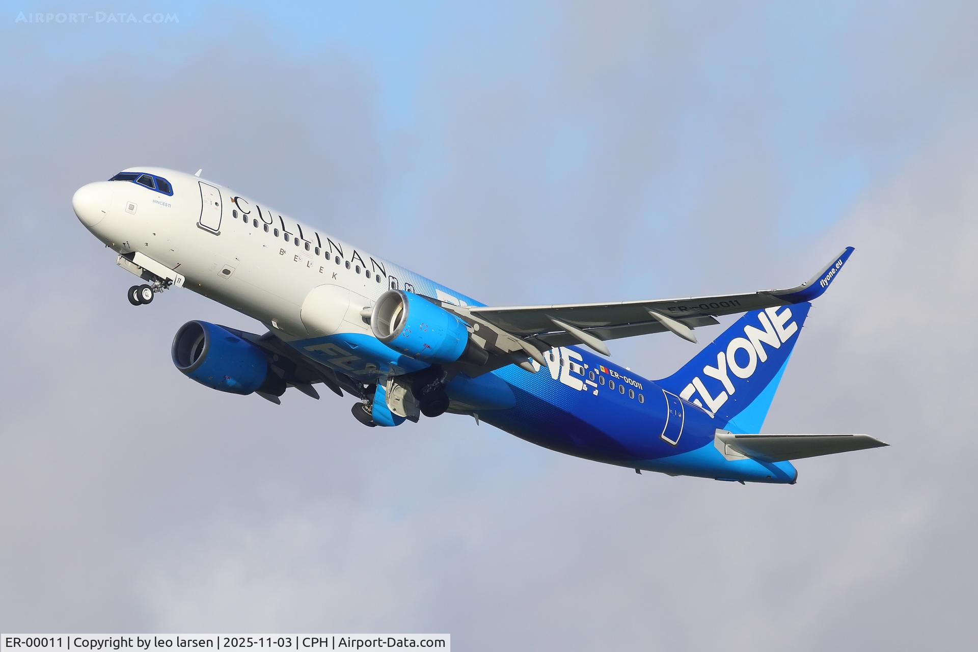 ER-00011, 2013 Airbus A320-214 C/N 5526, Copenhagen 3.11.2025. 