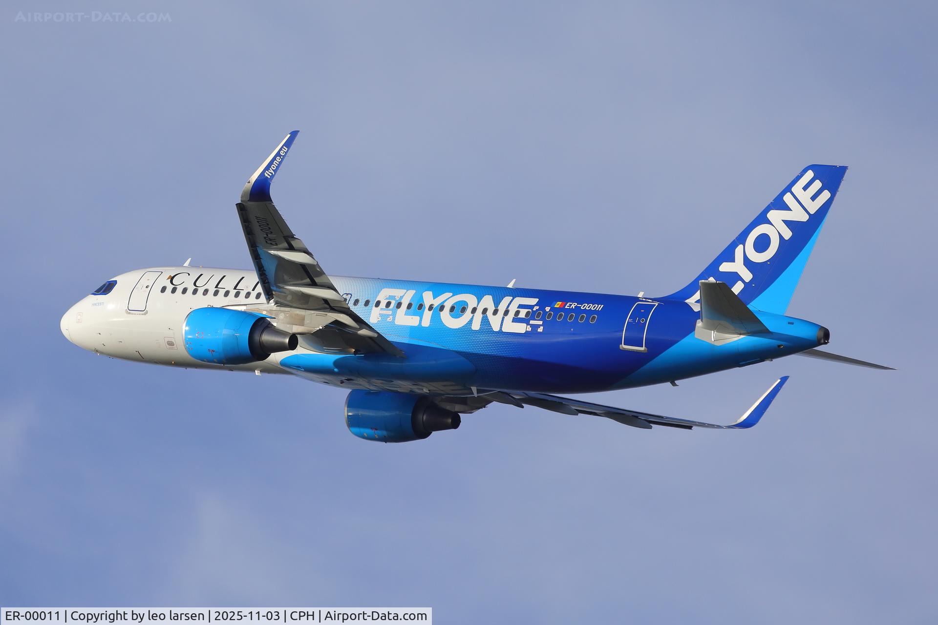 ER-00011, 2013 Airbus A320-214 C/N 5526, Copenhagen 3.11.2025