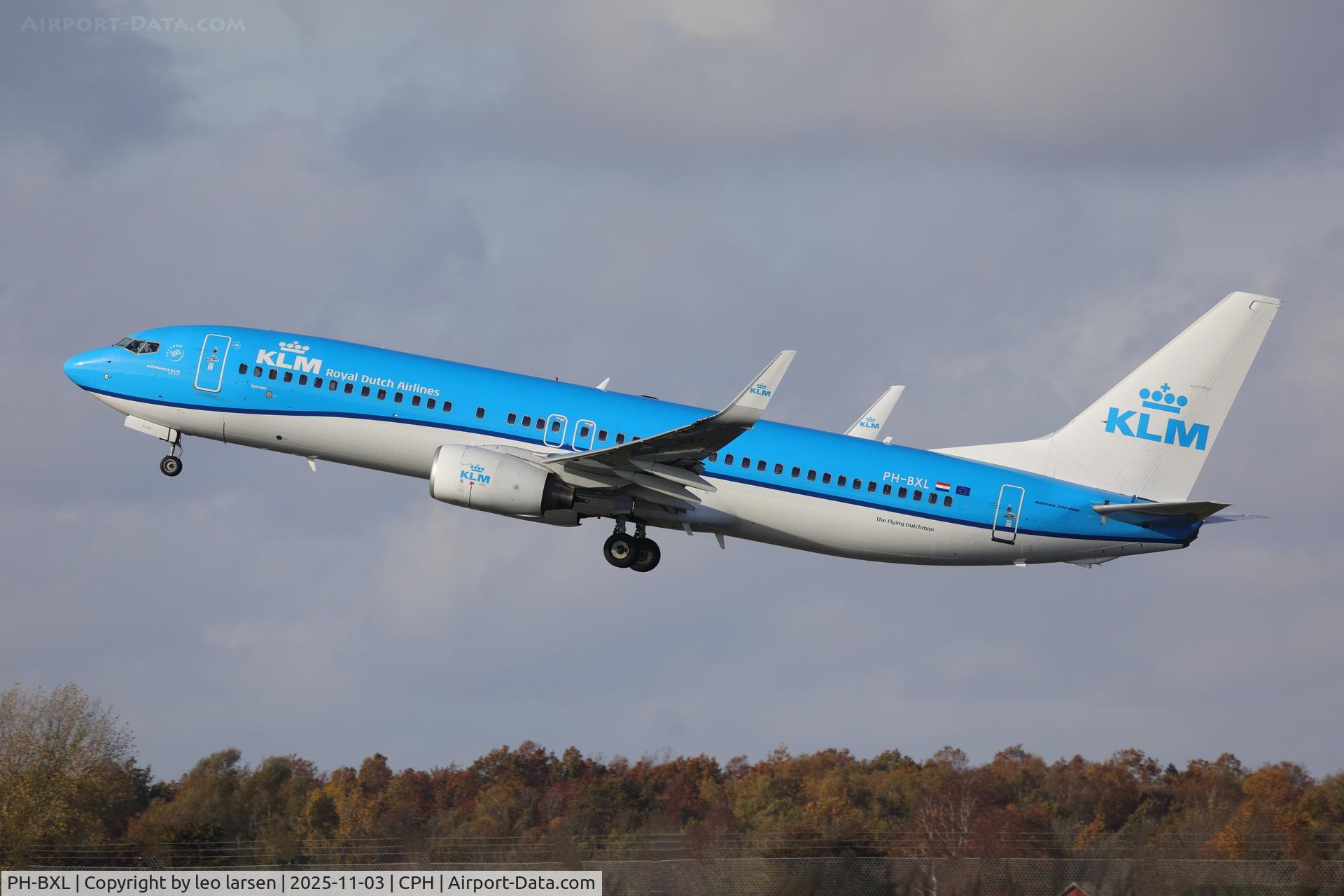 PH-BXL, 2000 Boeing 737-8K2 C/N 30359, Copenhagen 3.11.2025