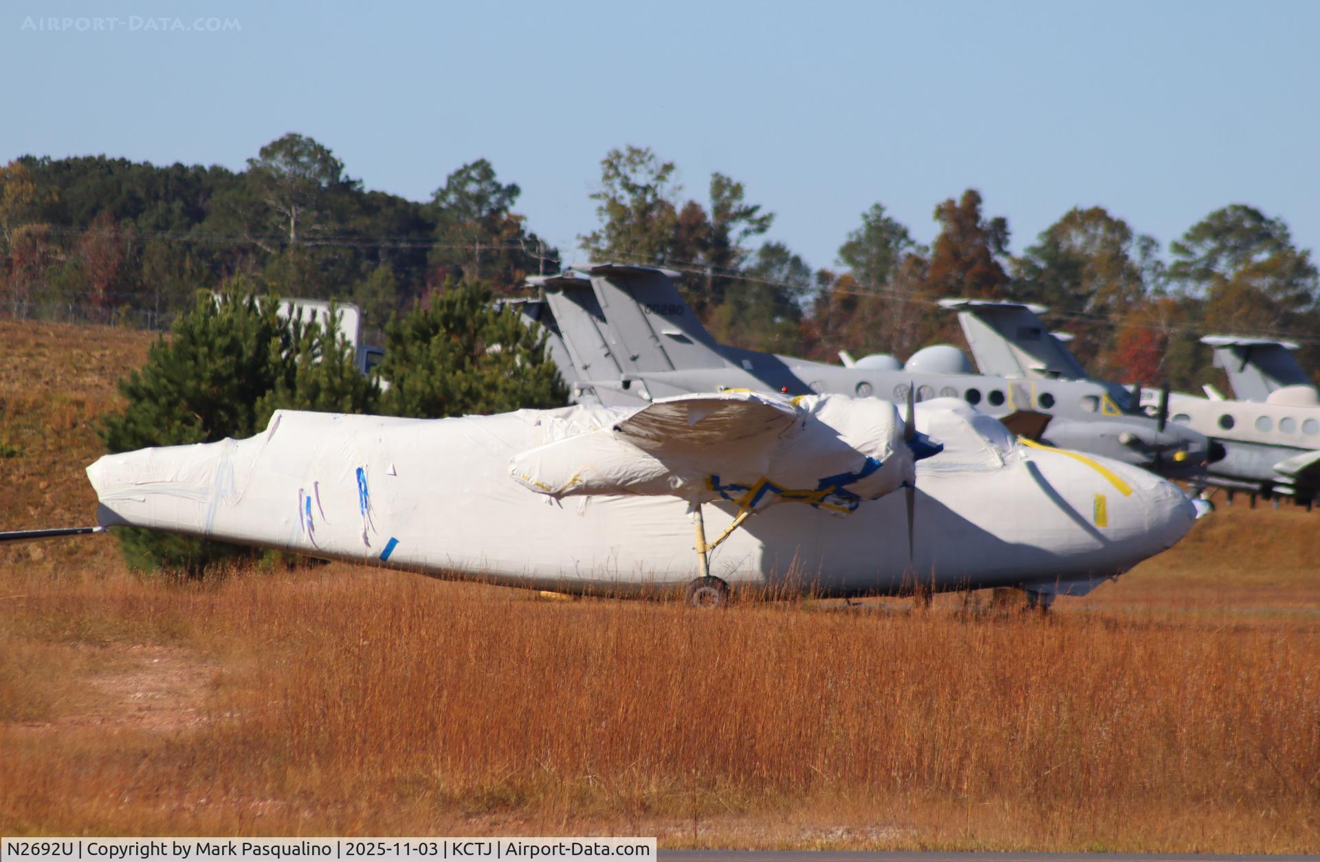 N2692U, 1956 Hunting Percival P-66 Pembroke C1 C/N PAC/66/76, Hunting Percival P-66 Pembroke C1