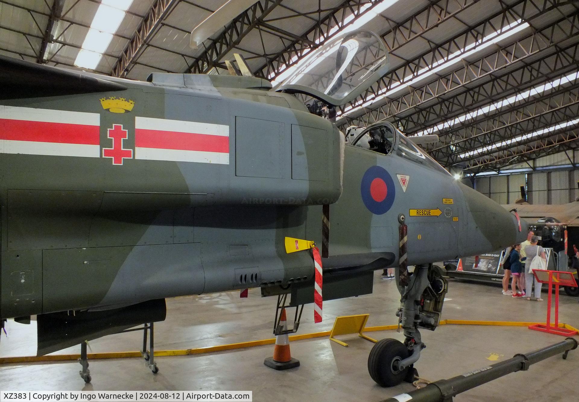 XZ383, 1977 Sepecat Jaguar GR.1 C/N S.148, SEPECAT Jaguar GR1 at the Yorkshire Air Museum, Elvington