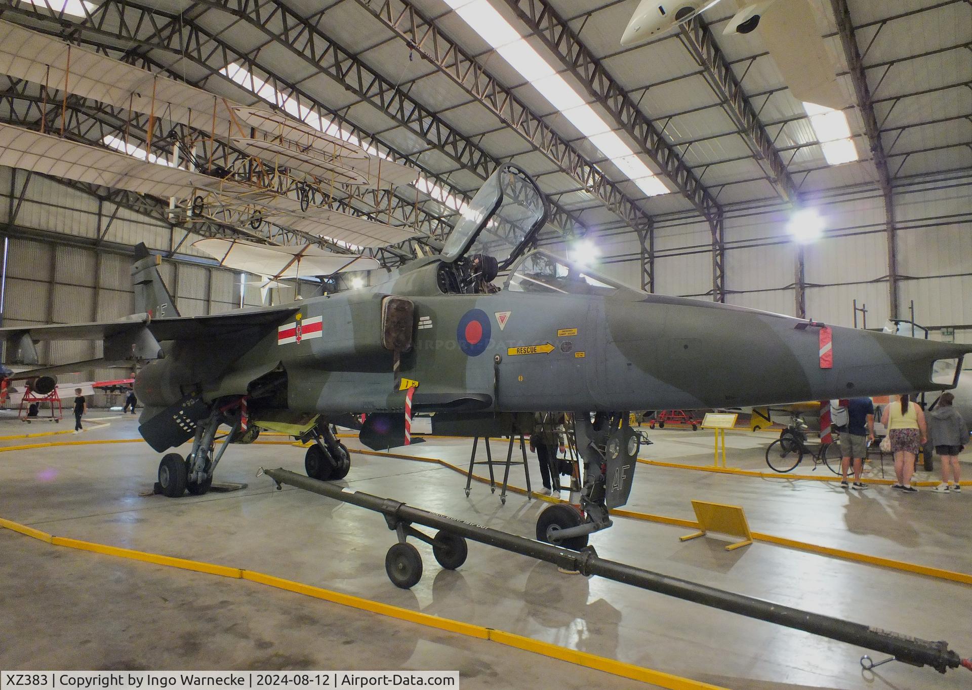 XZ383, 1977 Sepecat Jaguar GR.1 C/N S.148, SEPECAT Jaguar GR1 at the Yorkshire Air Museum, Elvington