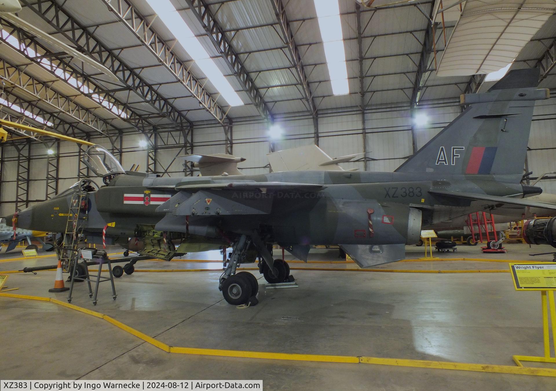 XZ383, 1977 Sepecat Jaguar GR.1 C/N S.148, SEPECAT Jaguar GR1 at the Yorkshire Air Museum, Elvington