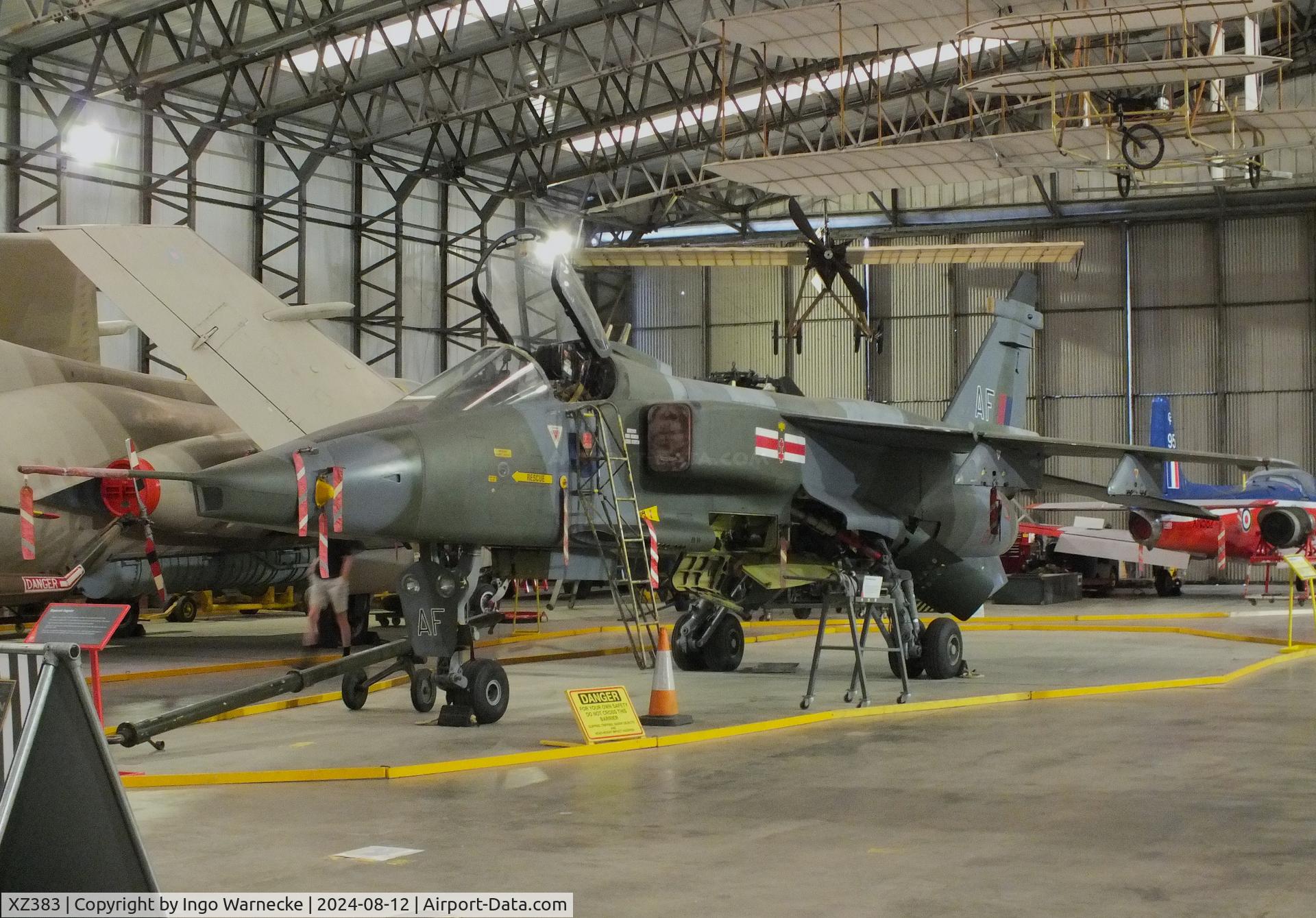XZ383, 1977 Sepecat Jaguar GR.1 C/N S.148, SEPECAT Jaguar GR1 at the Yorkshire Air Museum, Elvington
