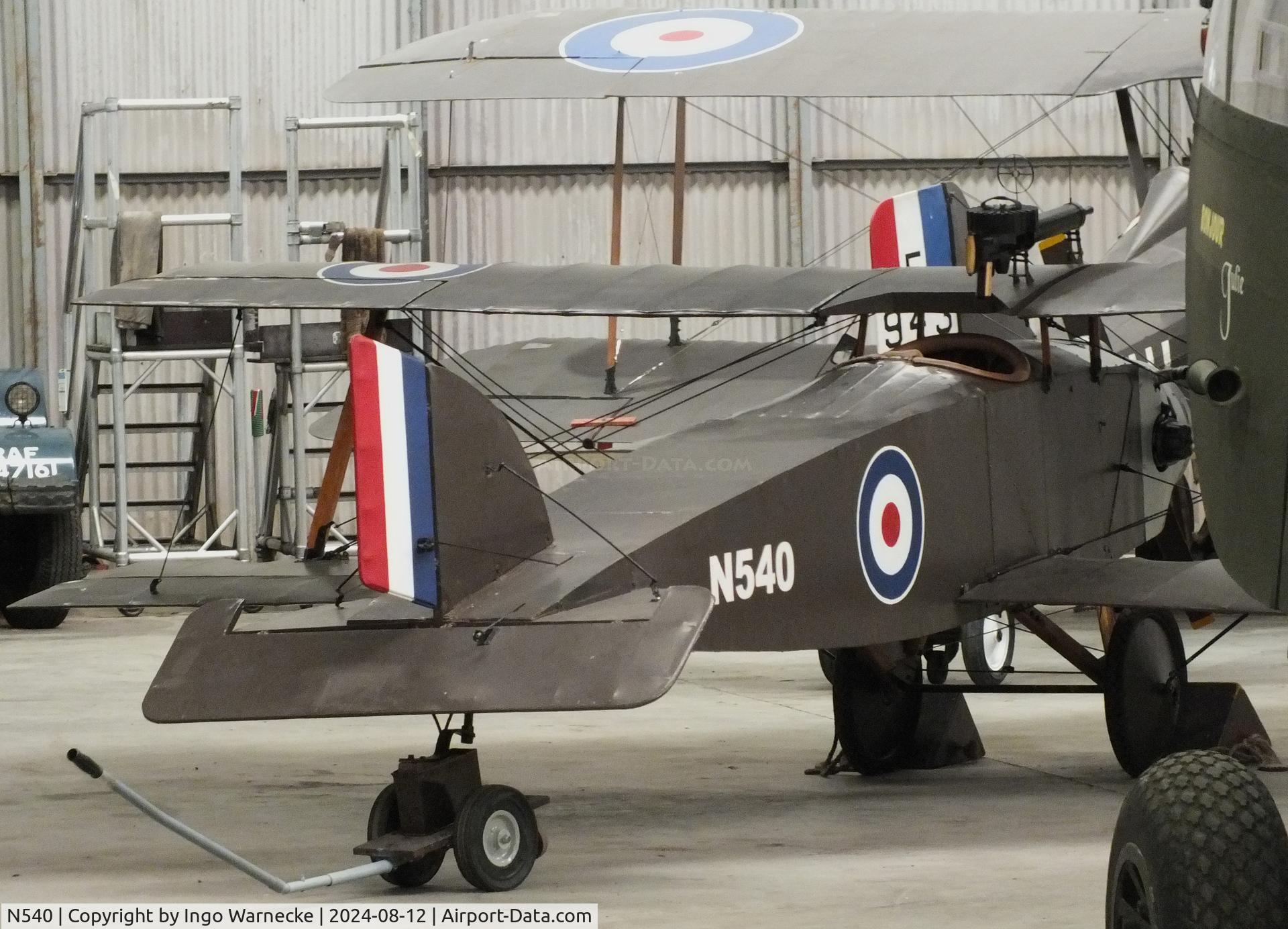 N540, Port Victoria PV8 Eastchurch Kitten replica C/N Not Found - N540, Port Victoria PV8 Eastchurch Kitten replica at the Yorkshire Air Museum, Elvington