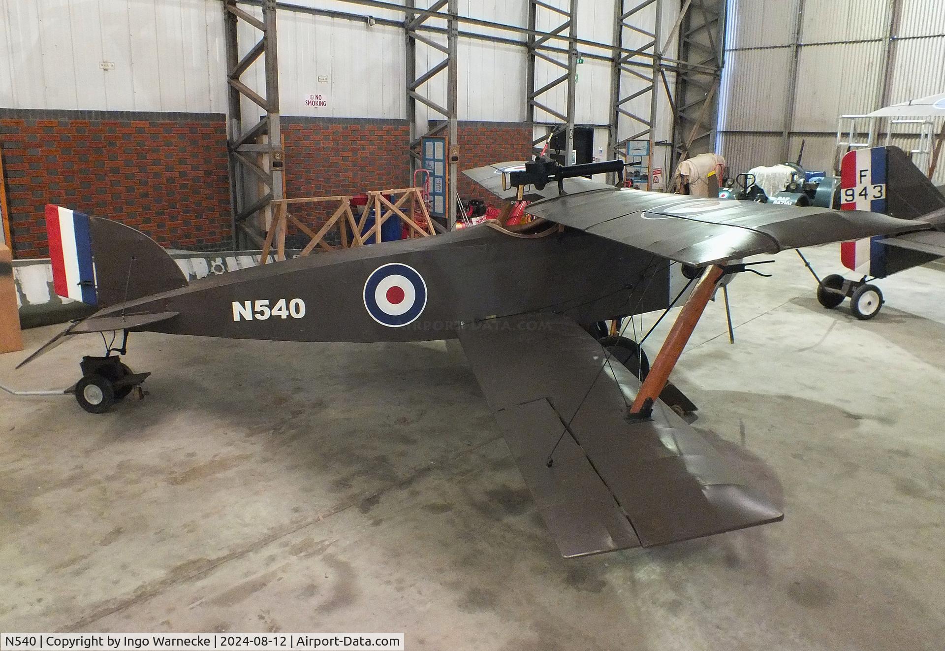 N540, Port Victoria PV8 Eastchurch Kitten replica C/N Not Found - N540, Port Victoria PV8 Eastchurch Kitten replica at the Yorkshire Air Museum, Elvington