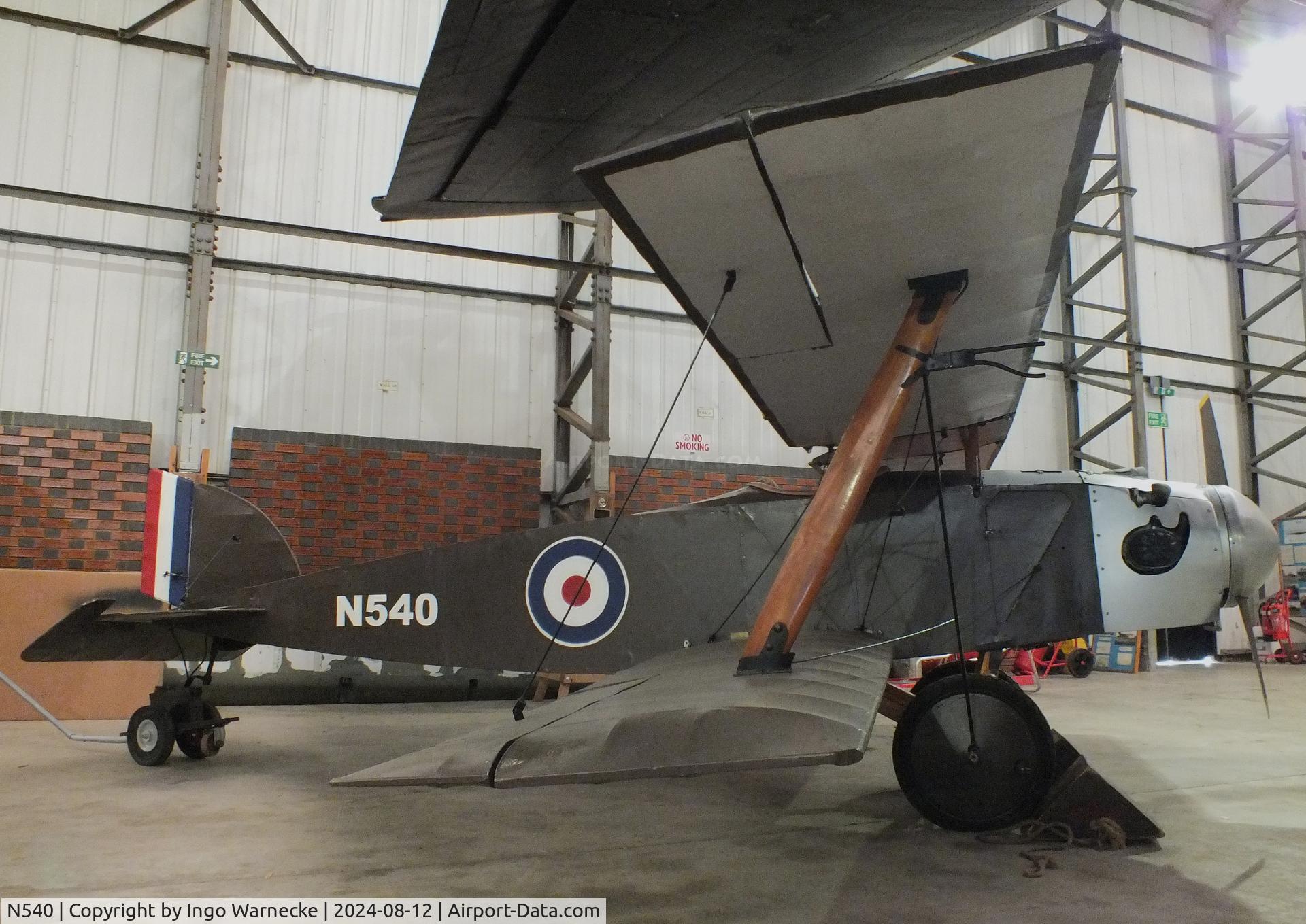 N540, Port Victoria PV8 Eastchurch Kitten replica C/N Not Found - N540, Port Victoria PV8 Eastchurch Kitten replica at the Yorkshire Air Museum, Elvington