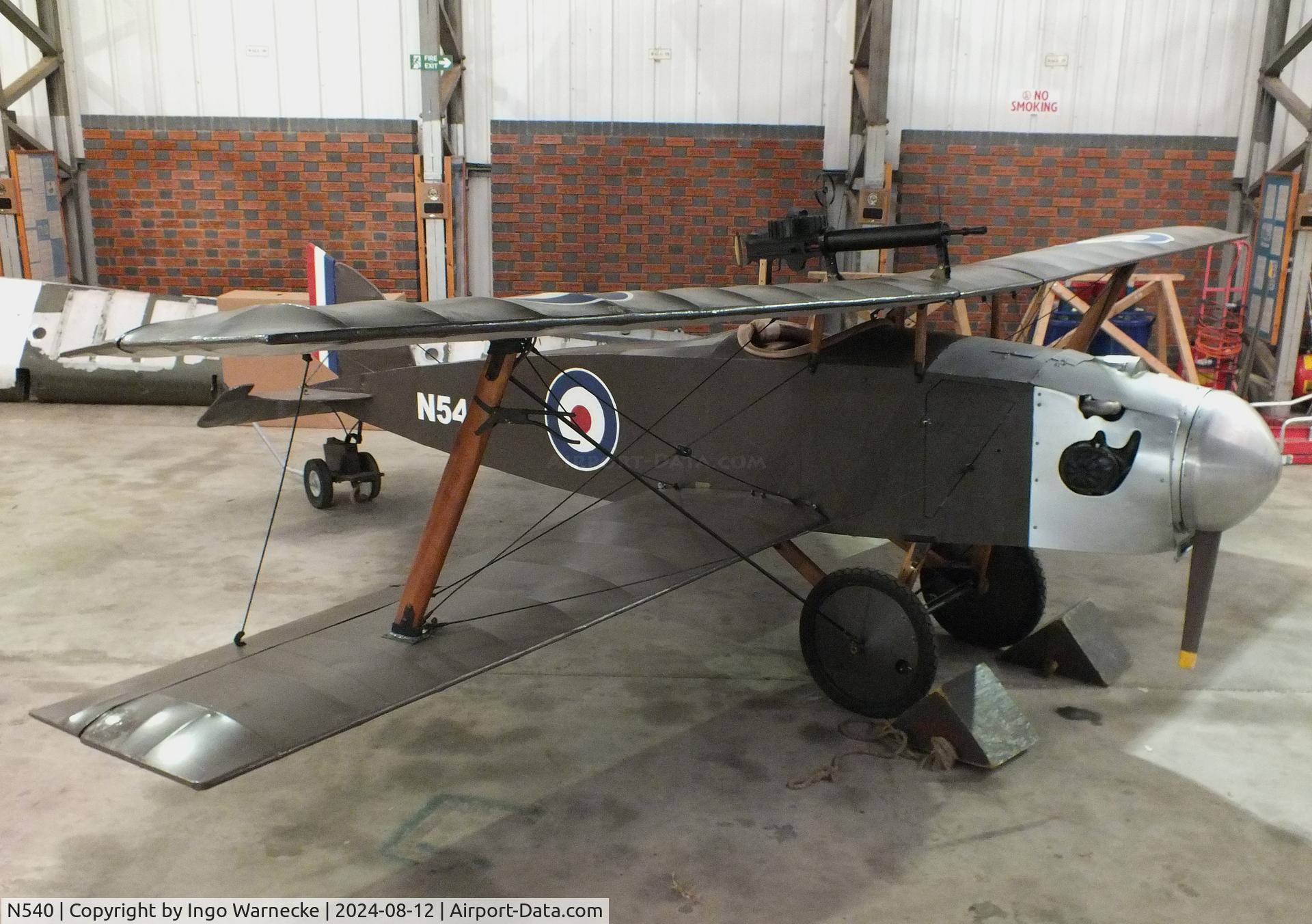 N540, Port Victoria PV8 Eastchurch Kitten replica C/N Not Found - N540, Port Victoria PV8 Eastchurch Kitten replica at the Yorkshire Air Museum, Elvington