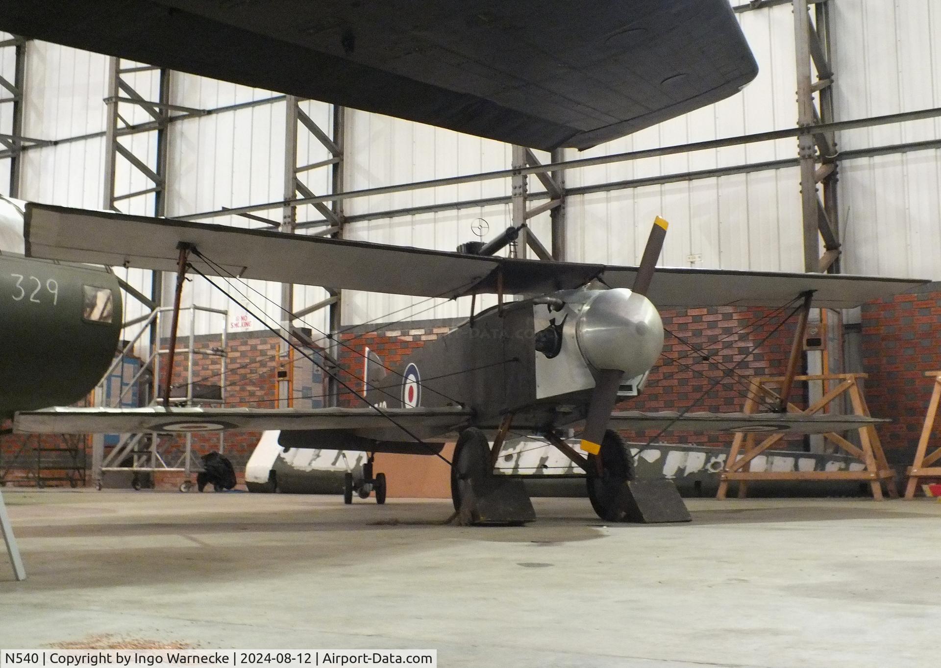 N540, Port Victoria PV8 Eastchurch Kitten replica C/N Not Found - N540, Port Victoria PV8 Eastchurch Kitten replica at the Yorkshire Air Museum, Elvington