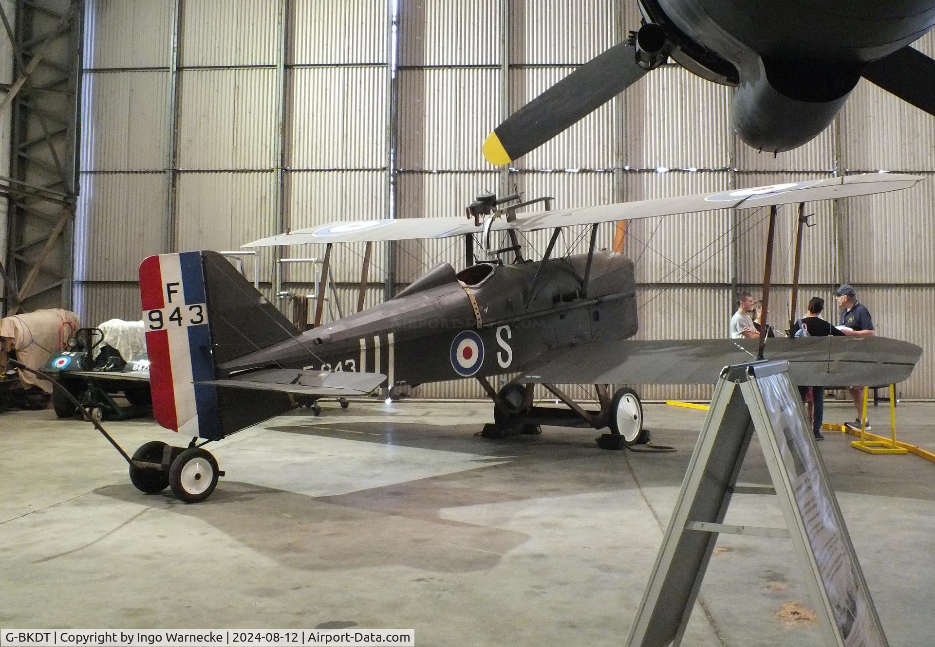 G-BKDT, Royal Aircraft Factory SE-5A Replica C/N 278, Royal Aircraft Factory S.E.5A replica at the Yorkshire Air Museum, Elvington